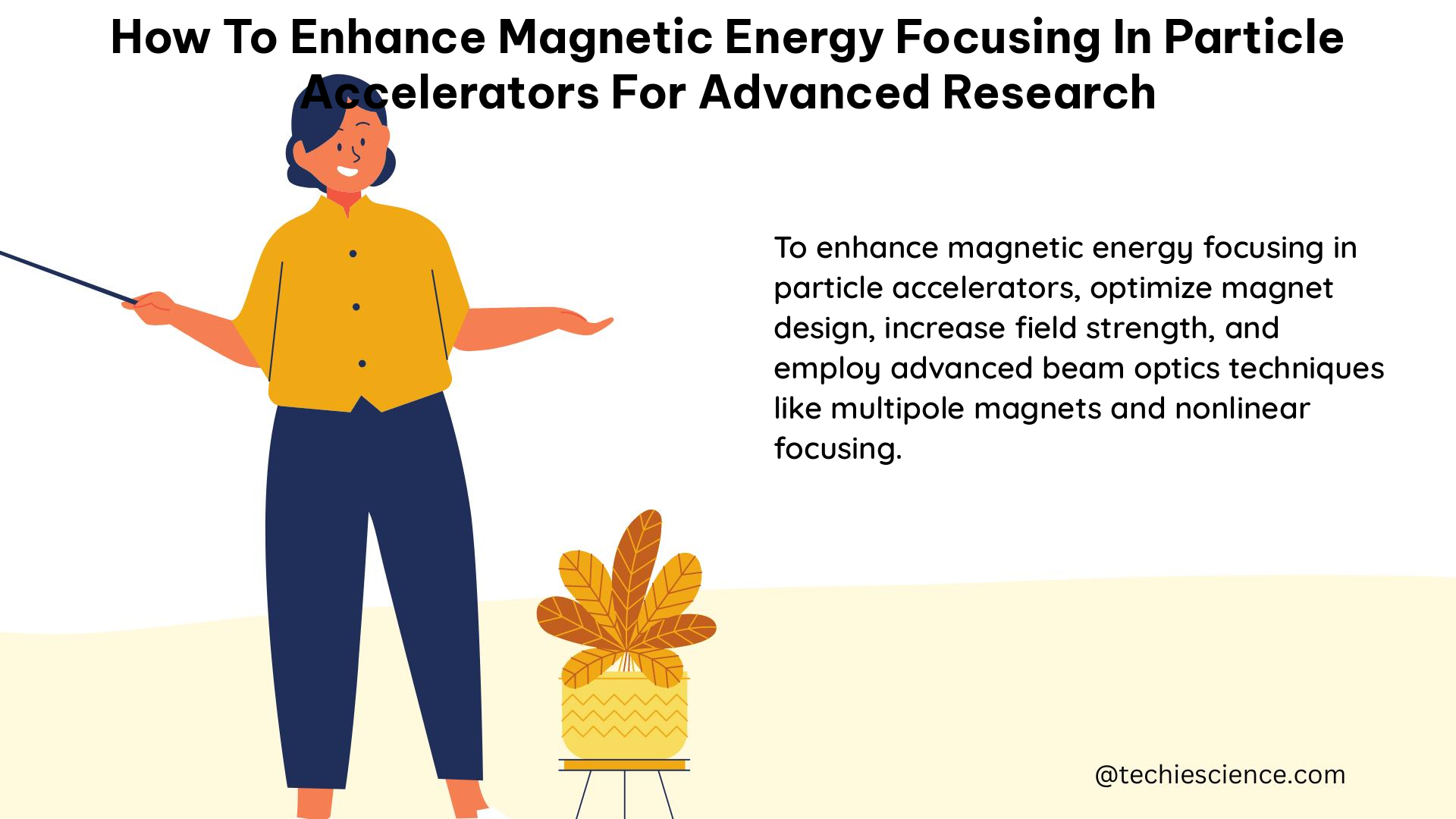 how to enhance magnetic energy focusing in particle accelerators for advanced research