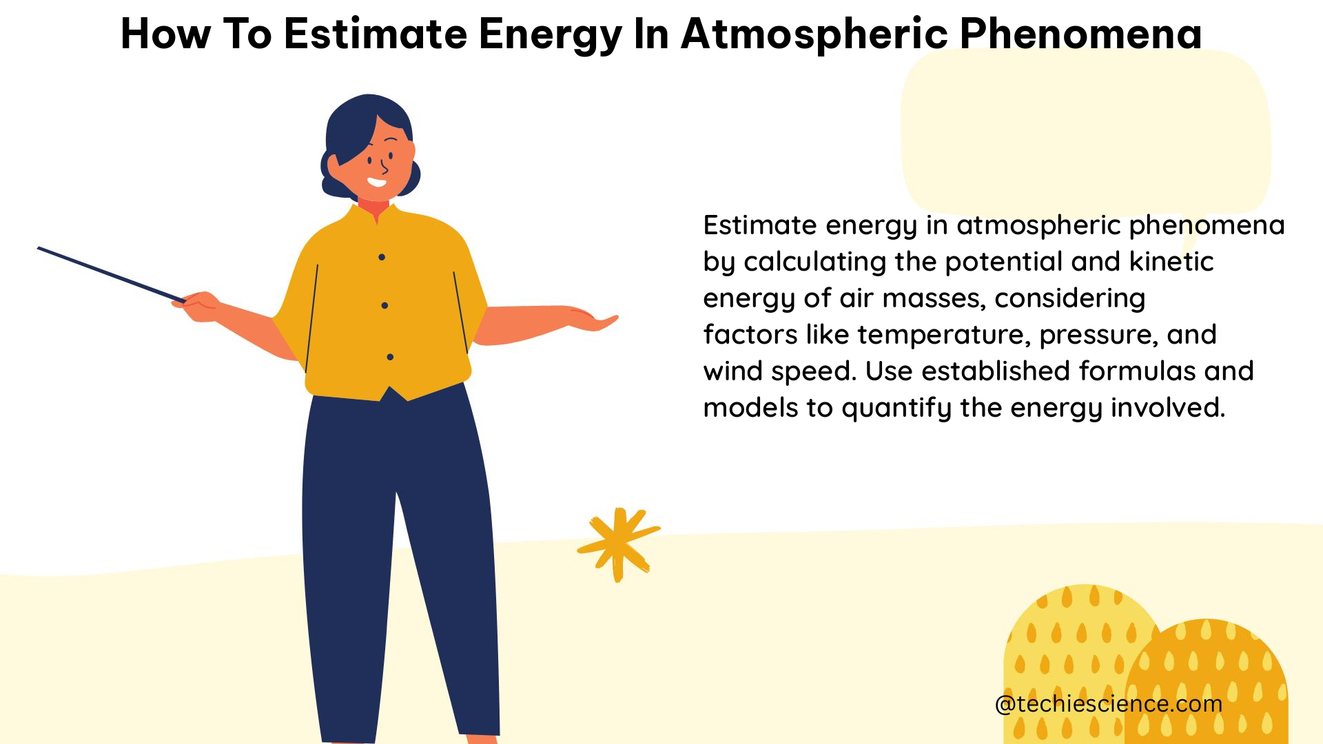 how to estimate energy in atmospheric phenomena