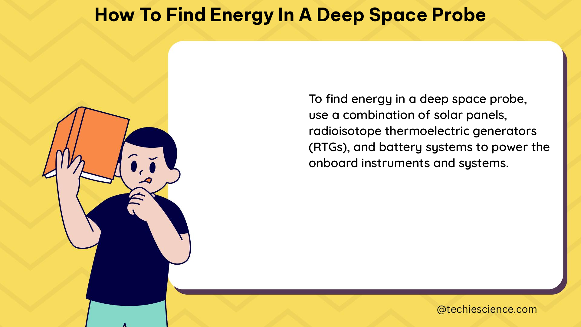 how to find energy in a deep space probe