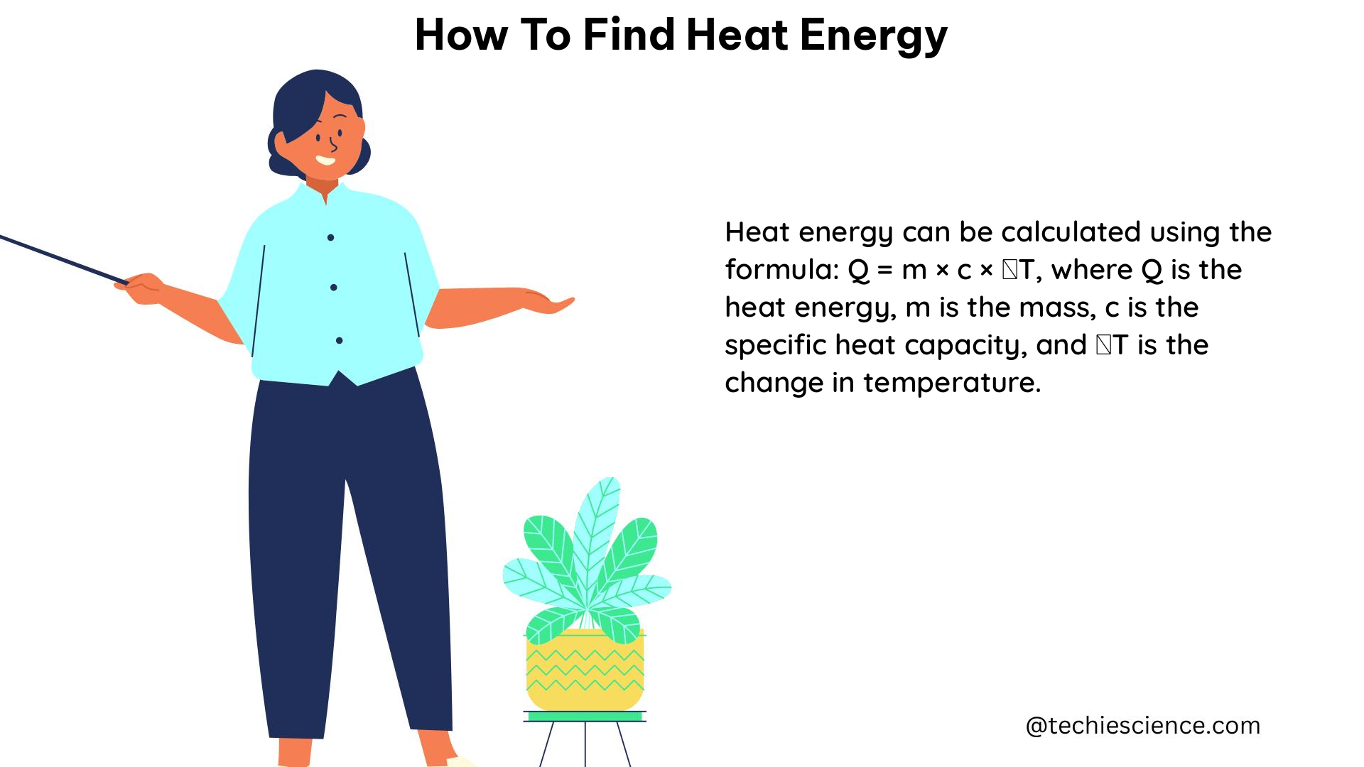 how to find heat energy