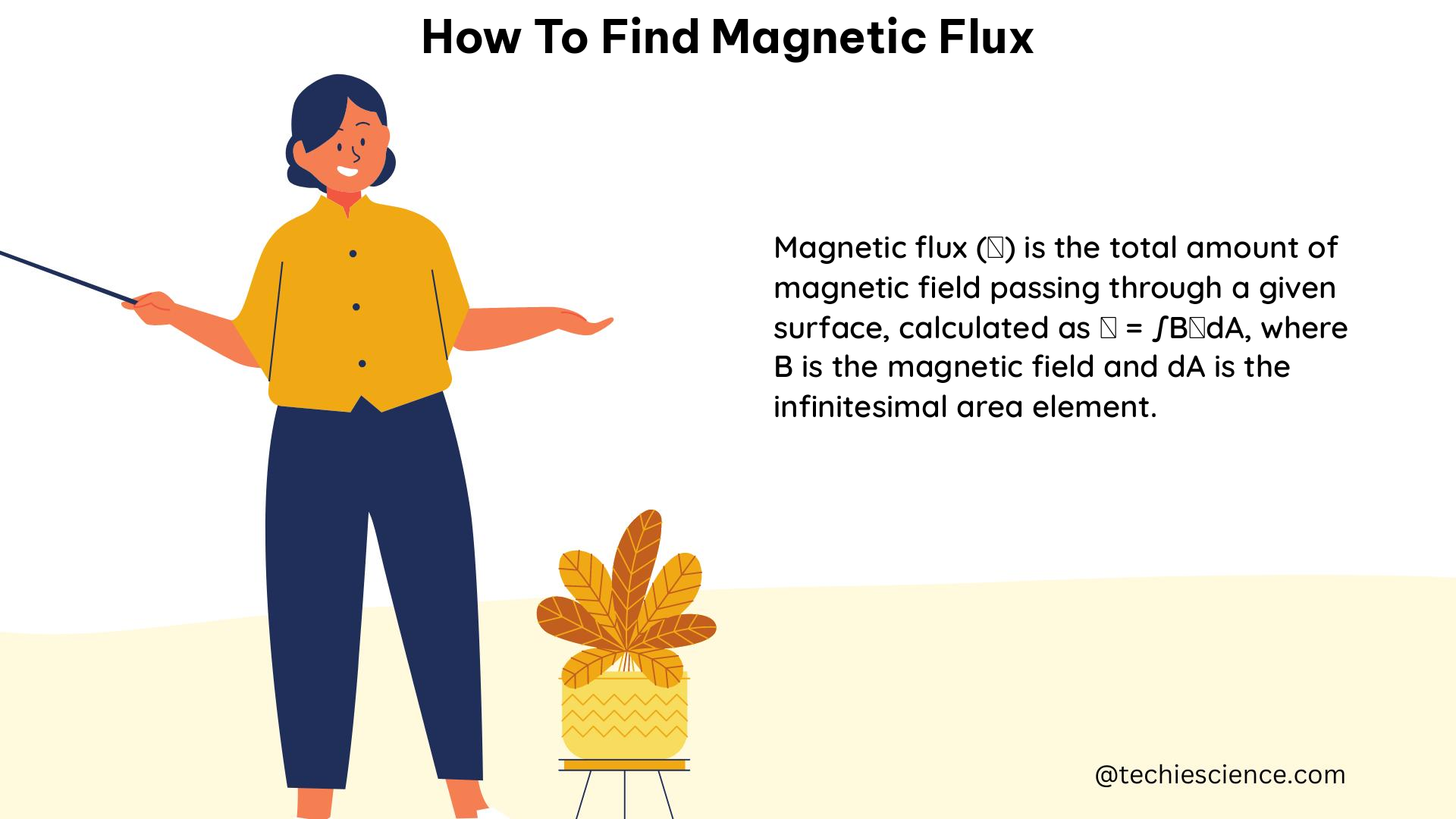 how to find magnetic flux