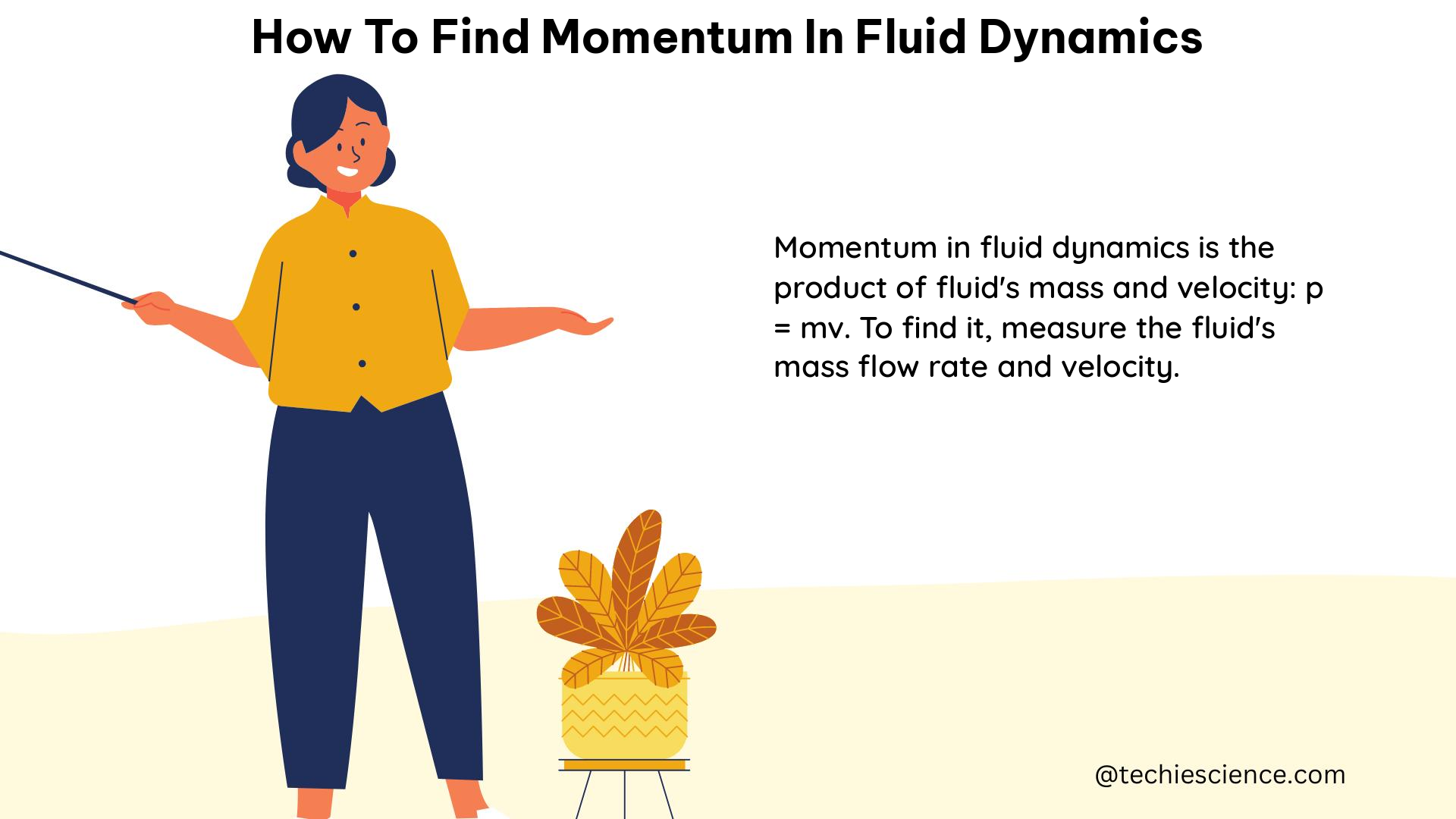 how to find momentum in fluid dynamics