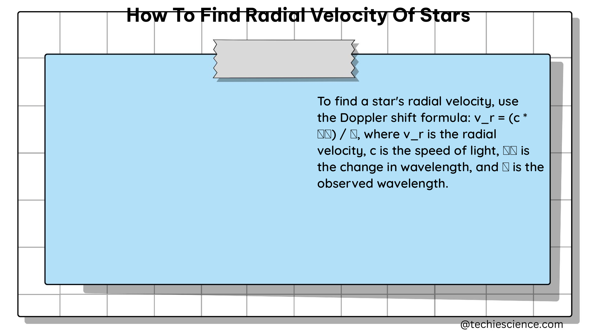 how to find radial velocity of stars