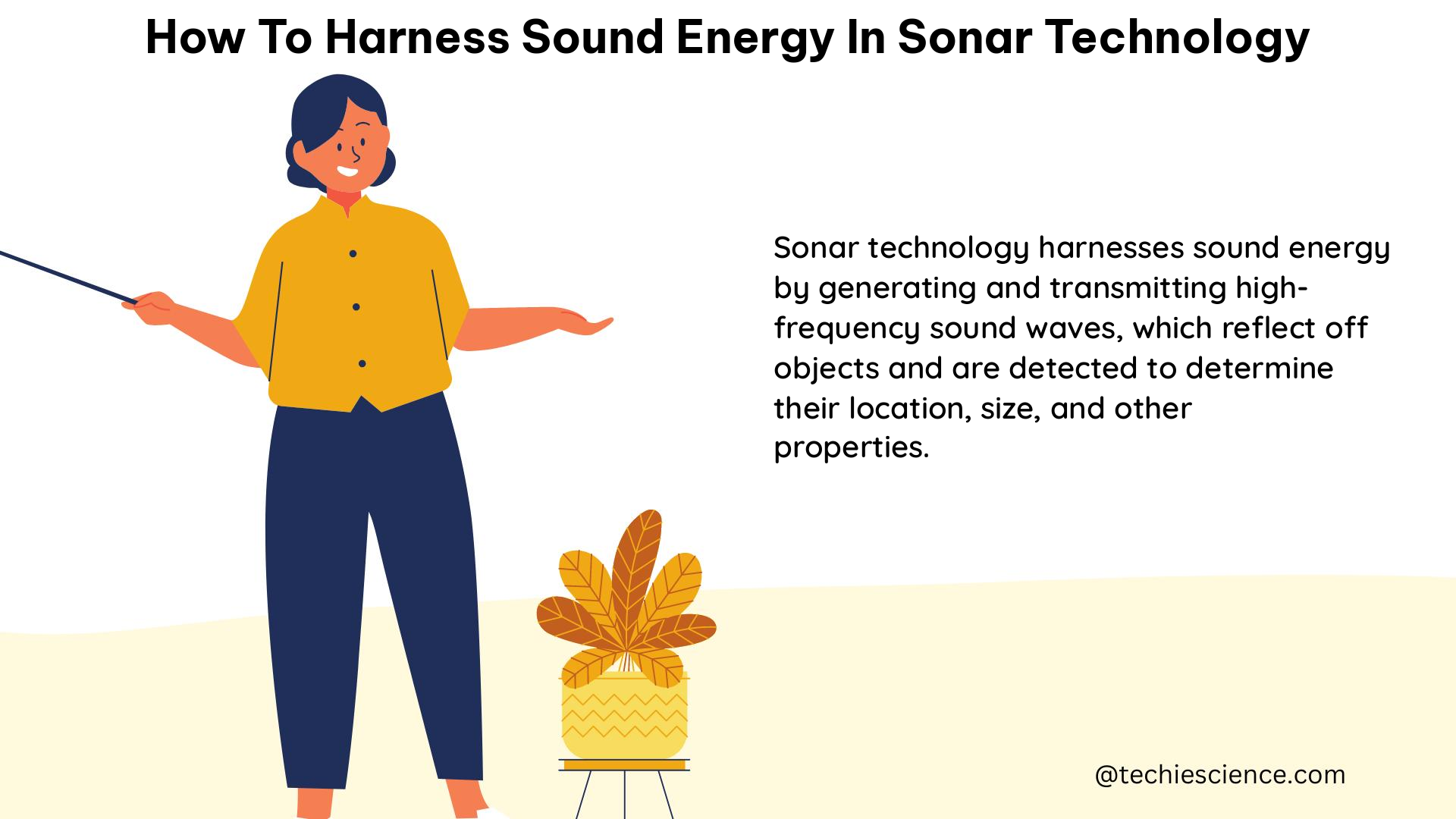 how to harness sound energy in sonar technology