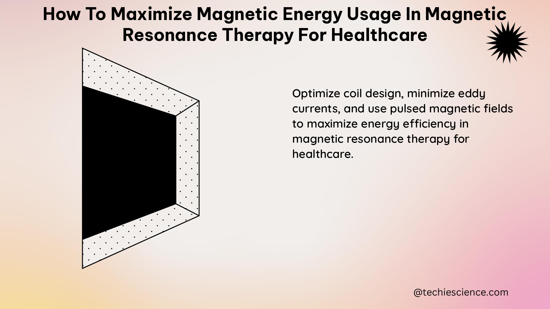 how to maximize magnetic energy usage in magnetic resonance therapy for healthcare