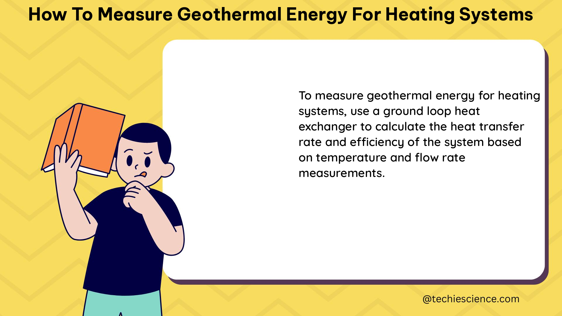 how to measure geothermal energy for heating systems