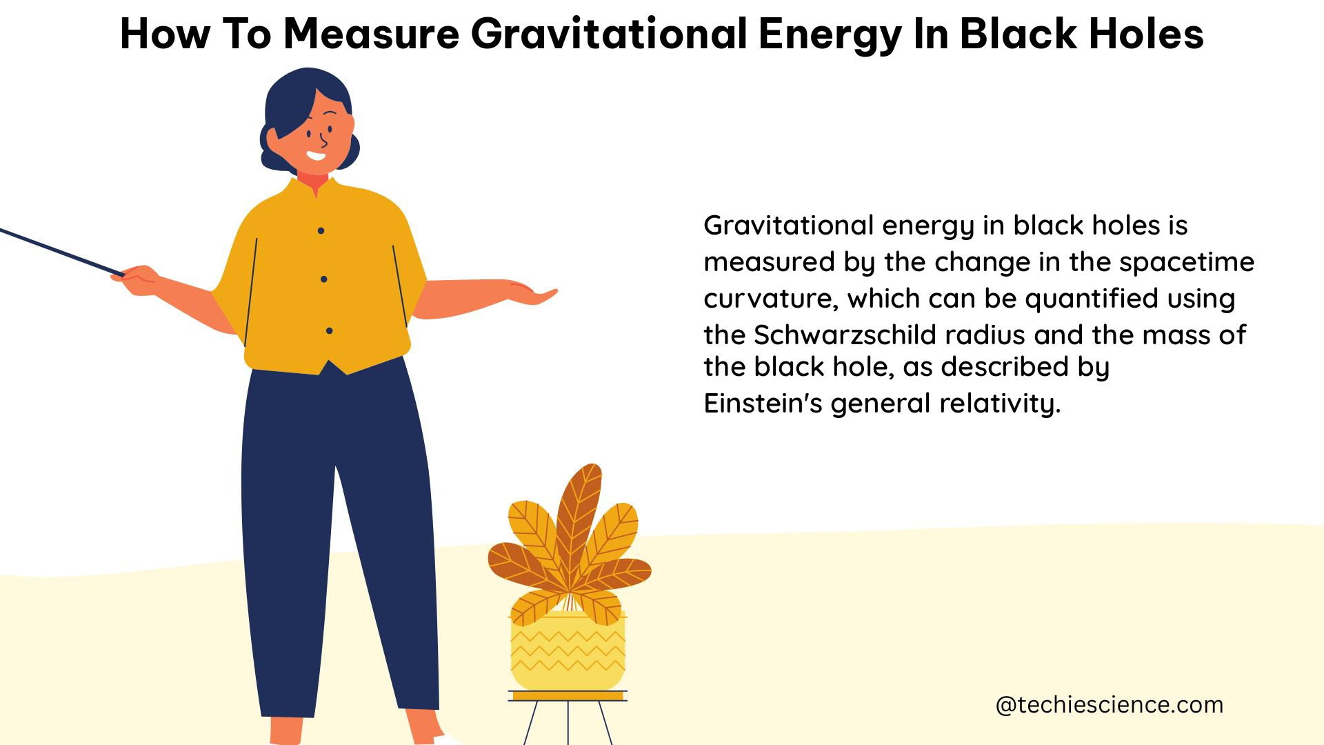 how to measure gravitational energy in black holes