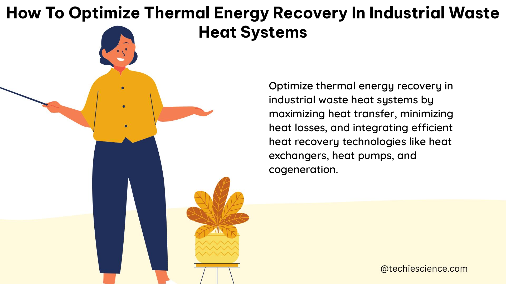 how to optimize thermal energy recovery in industrial waste heat systems