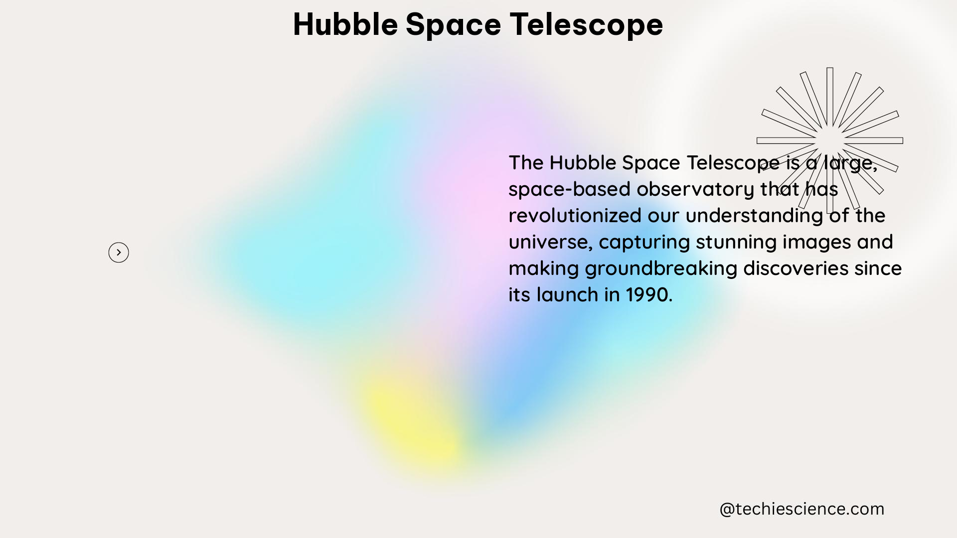 hubble space telescope