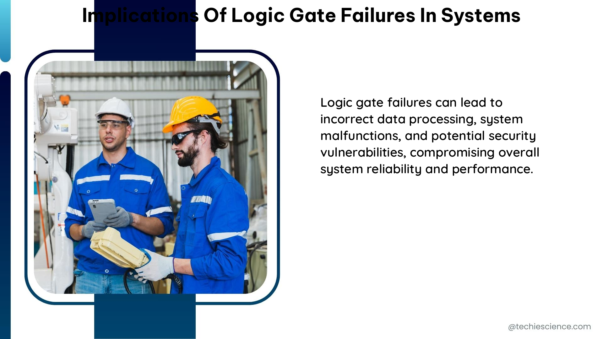 implications of logic gate failures in systems