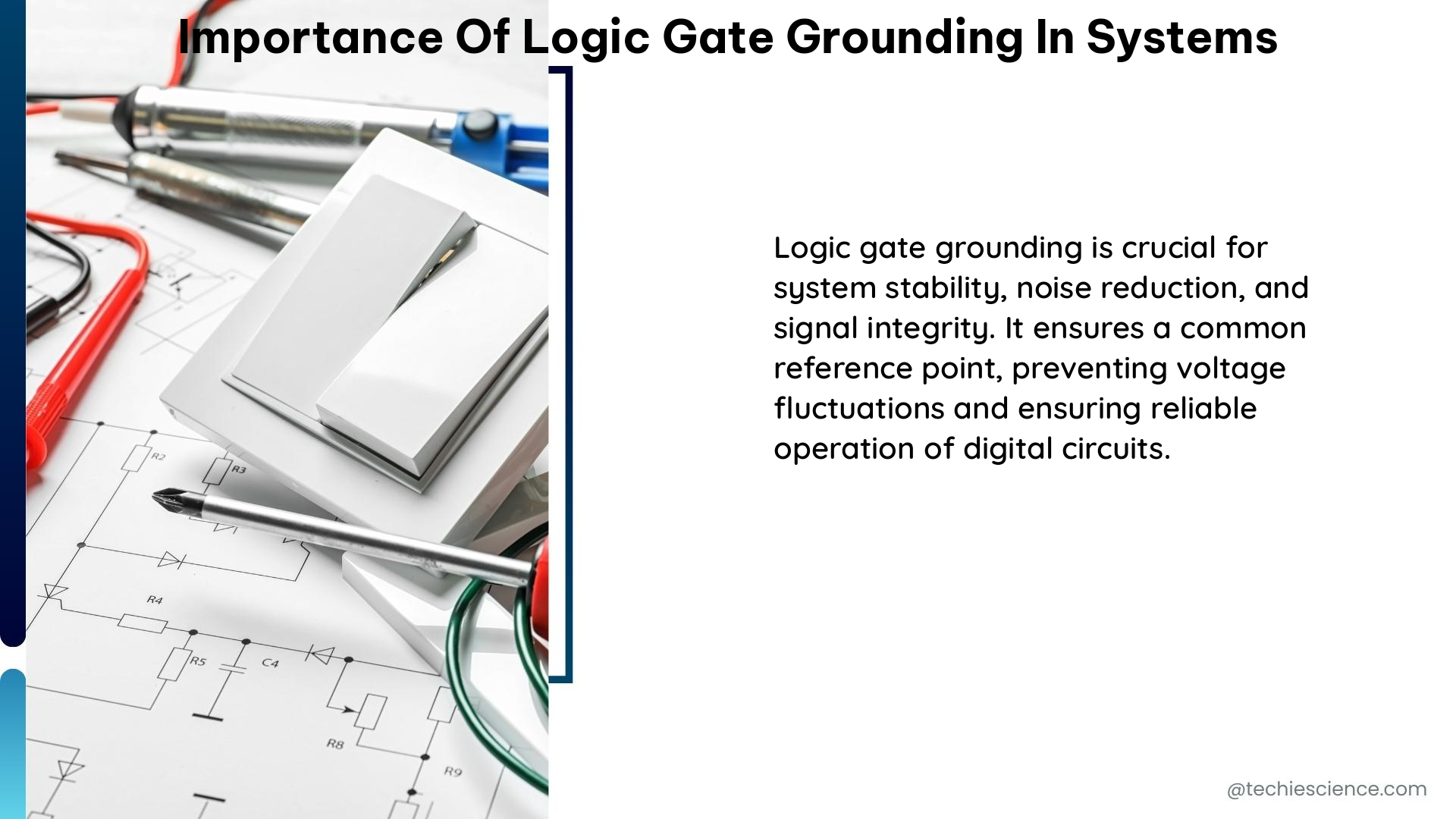 importance of logic gate grounding in systems