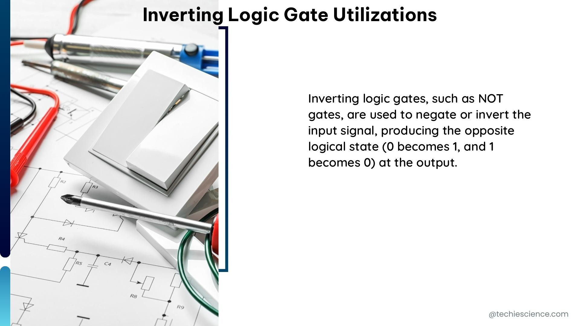 inverting logic gate utilizations