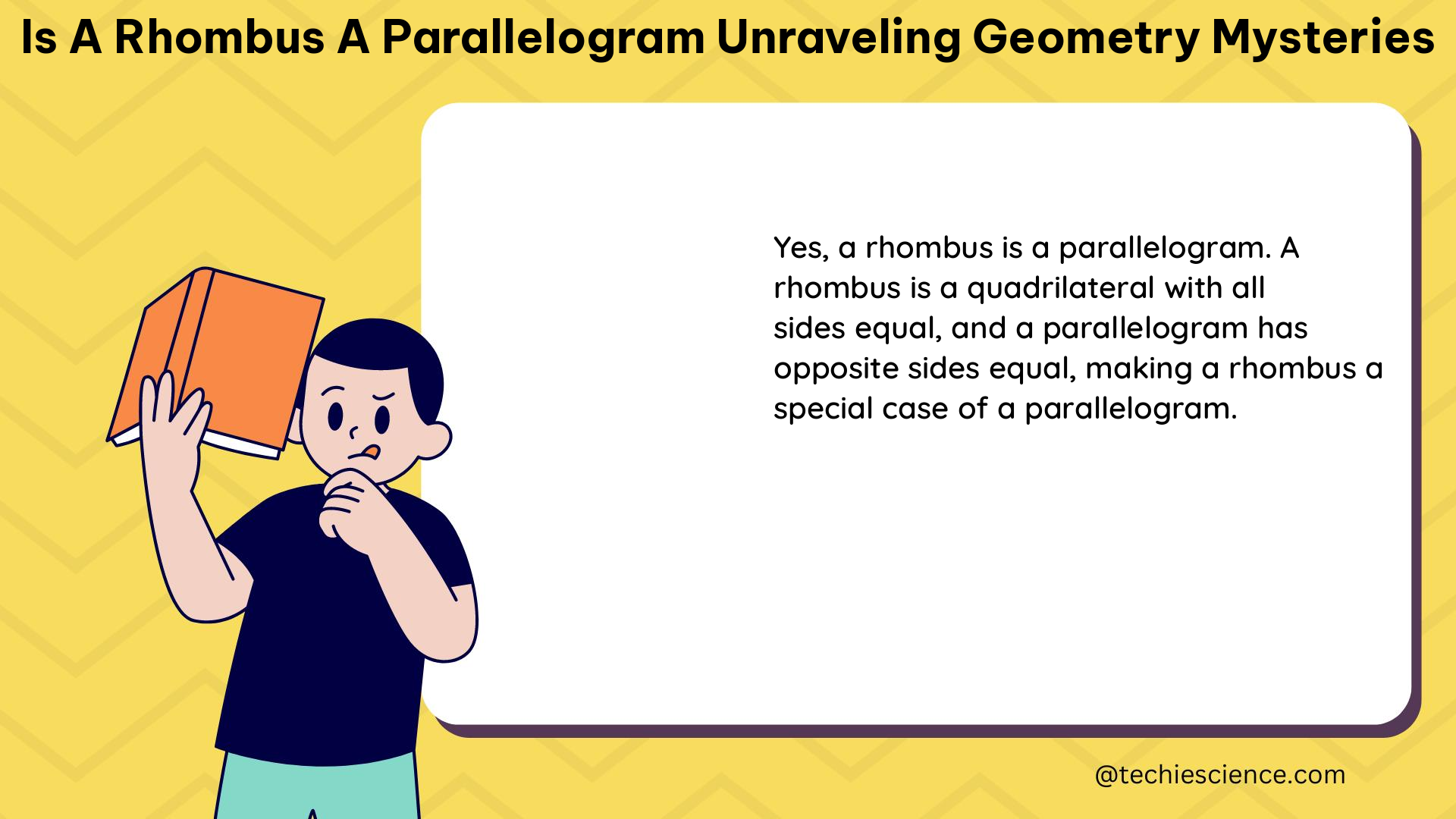 is a rhombus a parallelogram unraveling geometry mysteries