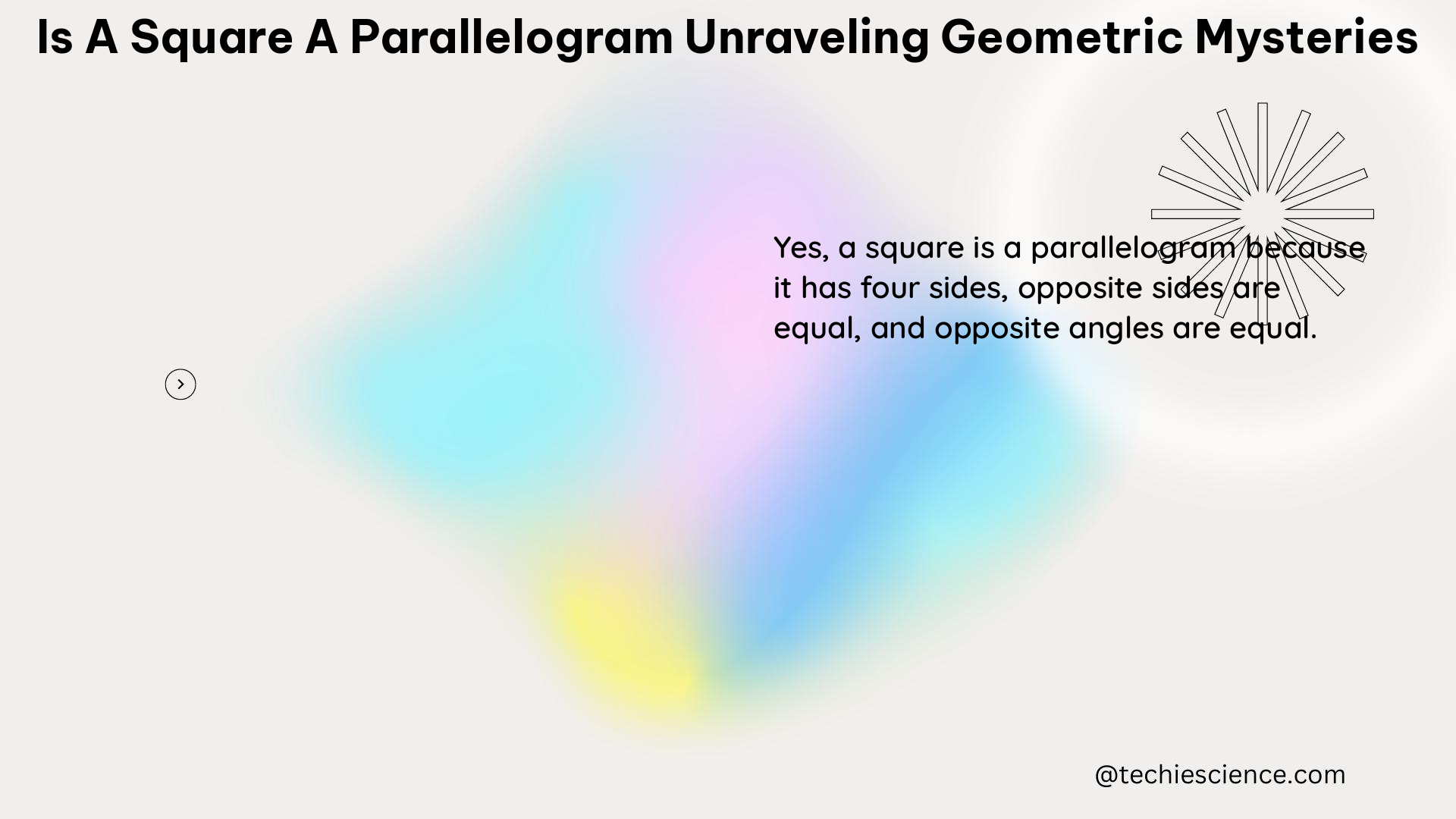 is a square a parallelogram unraveling geometric mysteries