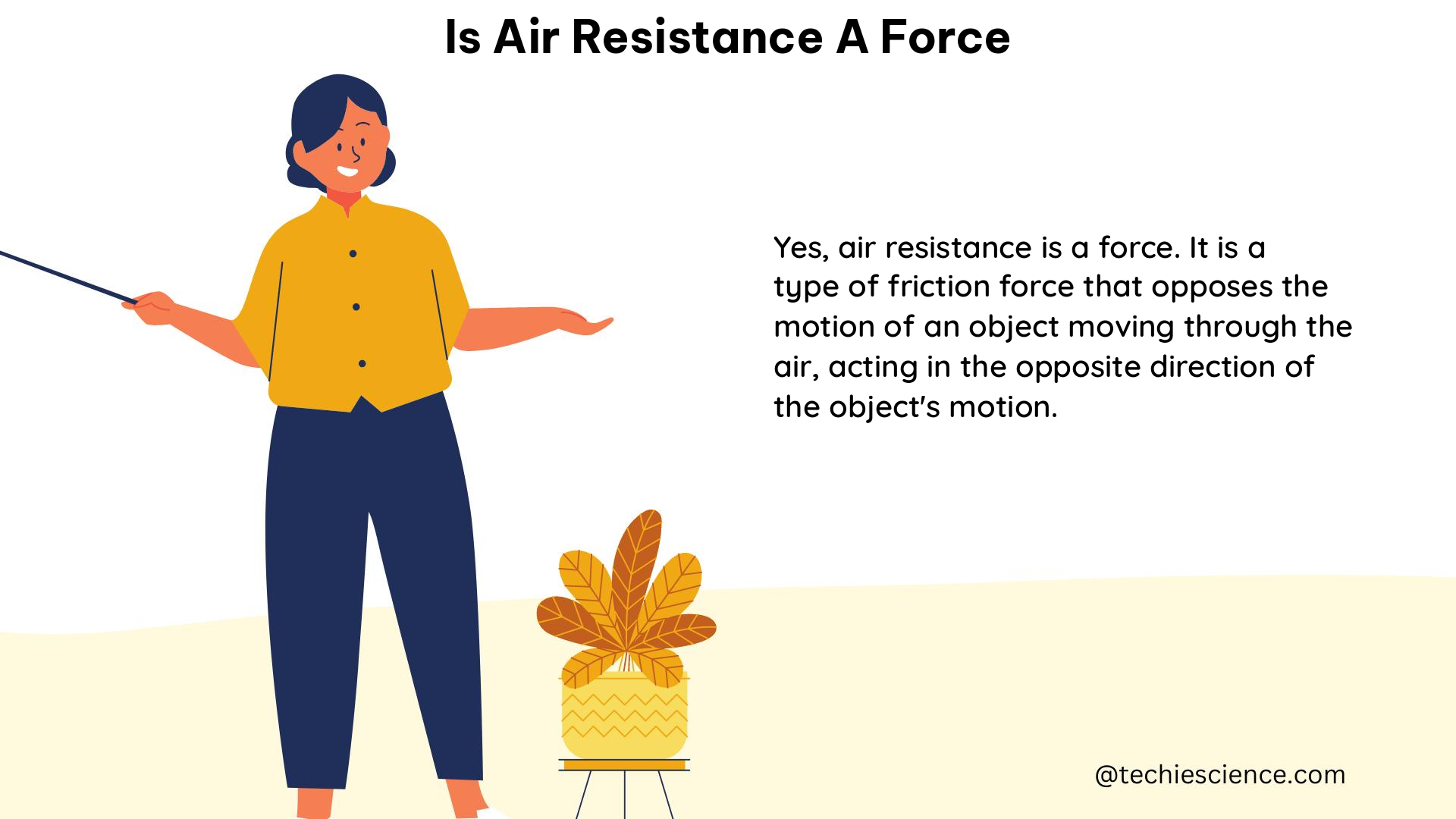 is air resistance a force