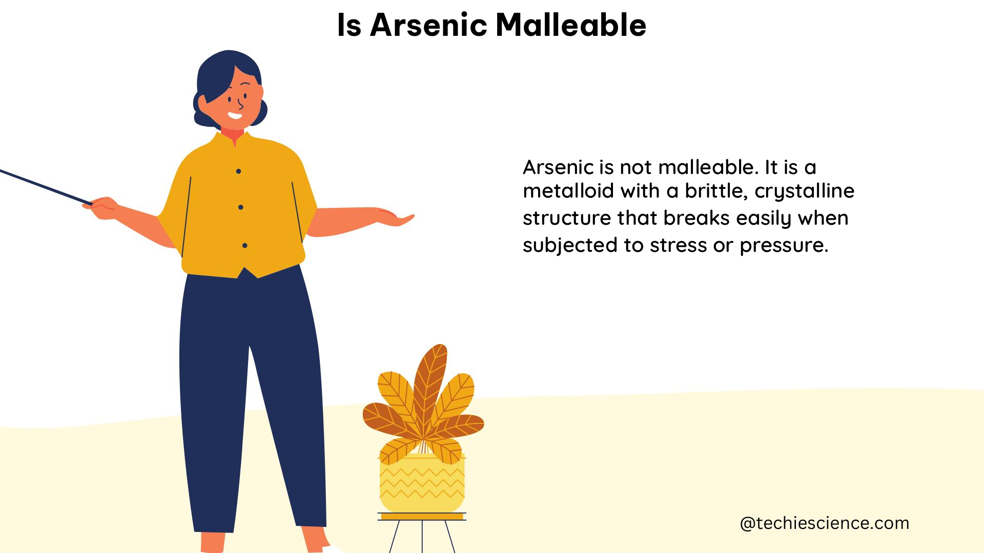 is arsenic malleable