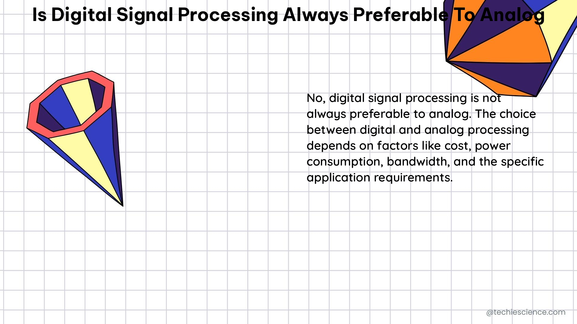 is digital signal processing always preferable to analog