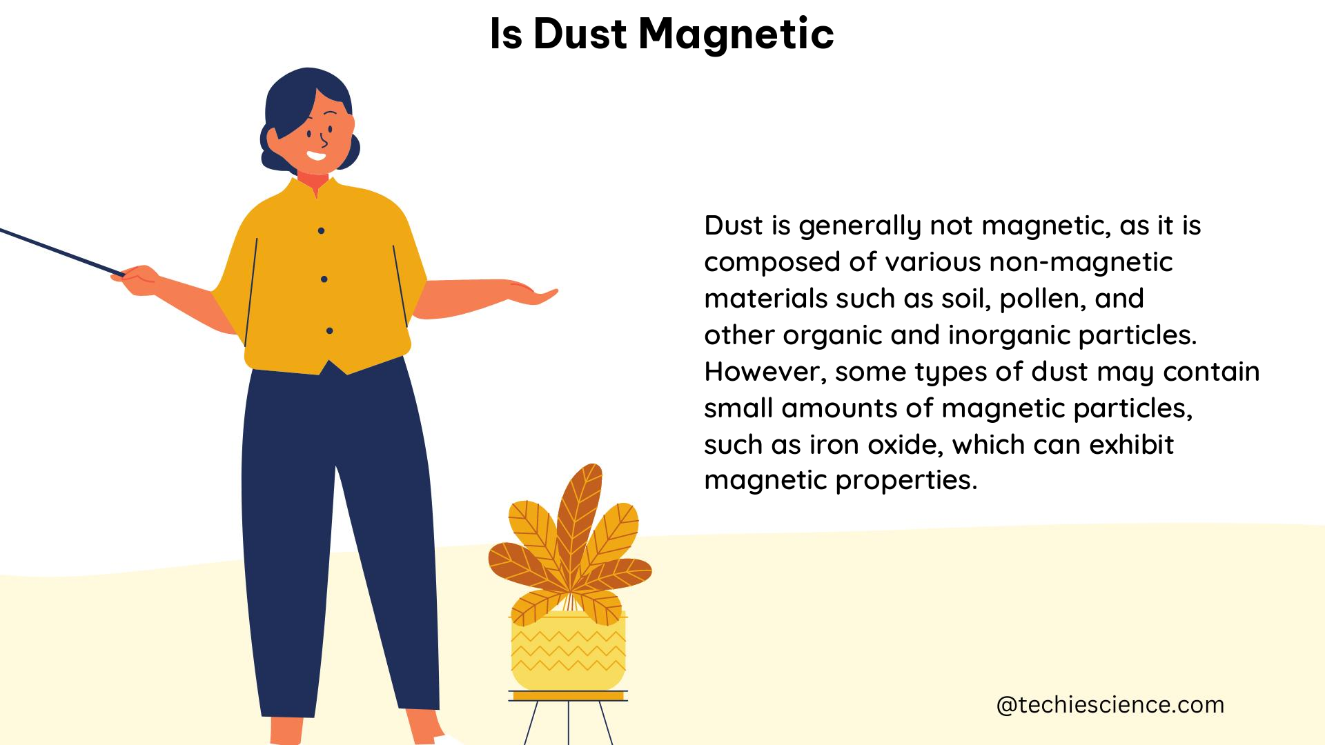 is dust magnetic