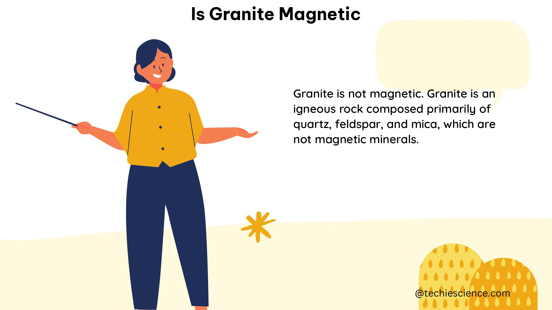 is granite magnetic