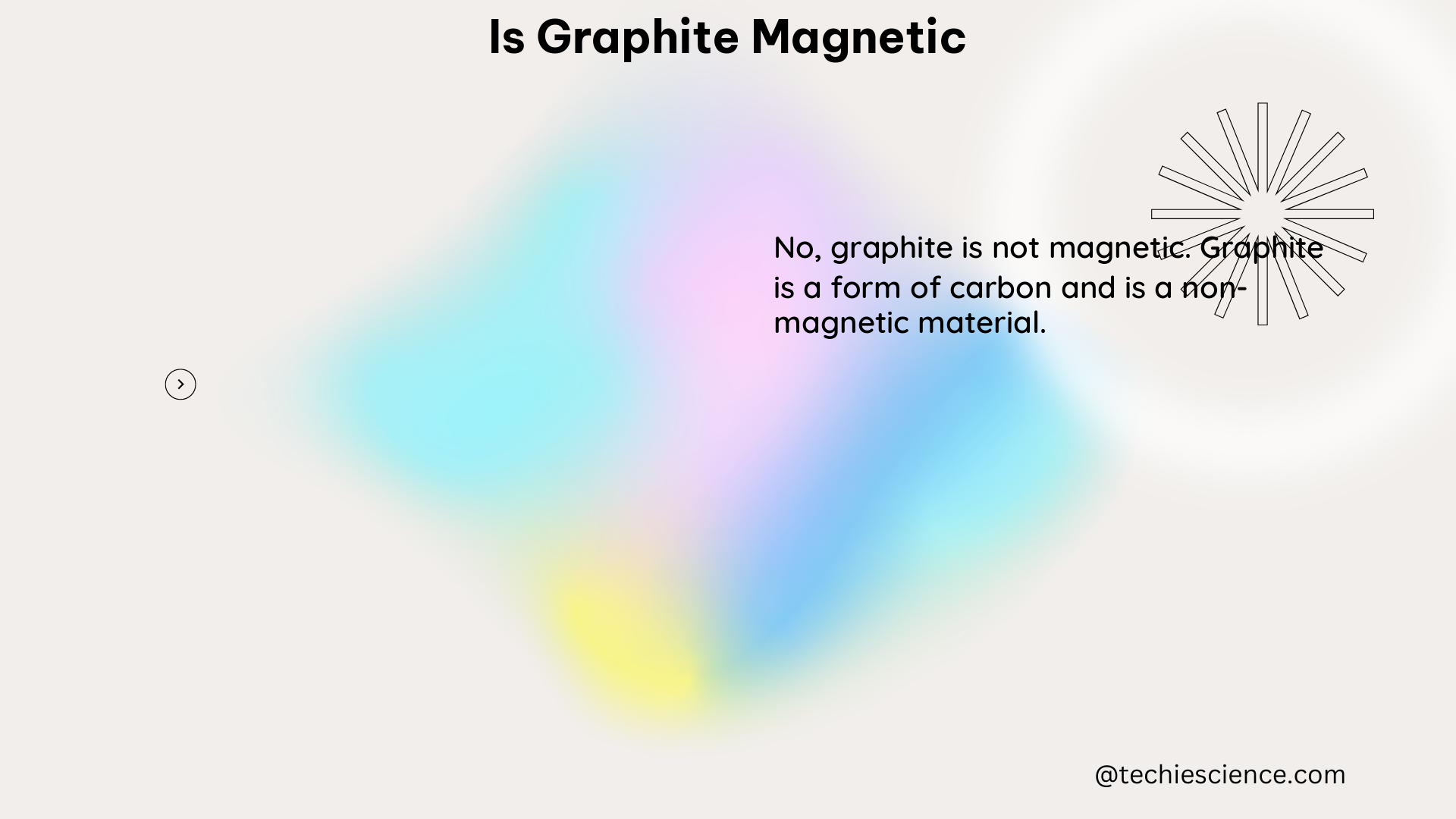 is graphite magnetic