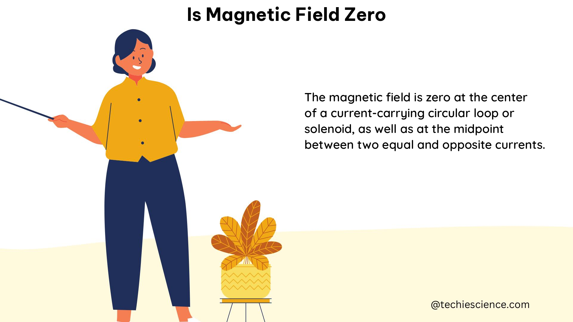 is magnetic field zero