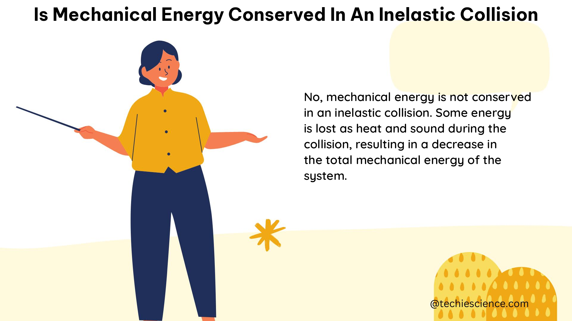 is mechanical energy conserved in an inelastic collision