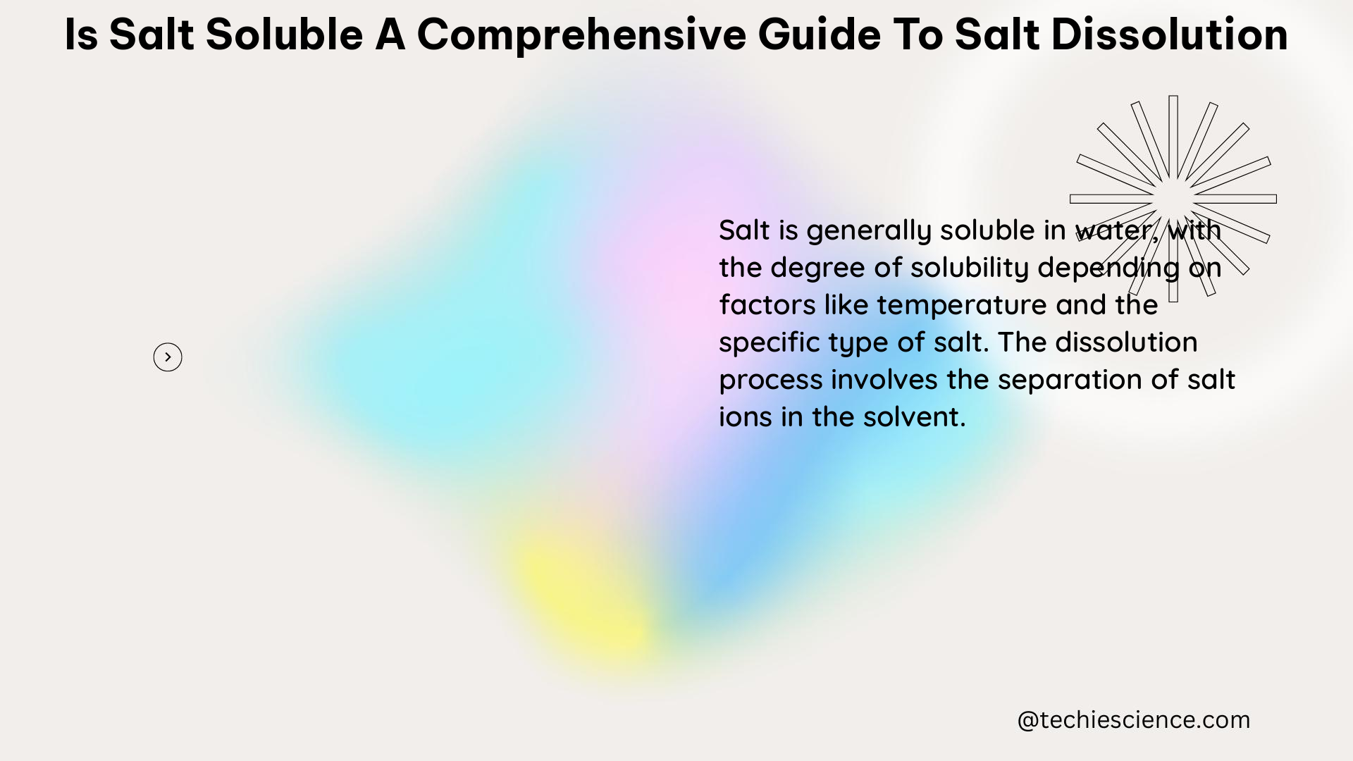 is salt soluble a comprehensive guide to salt dissolution