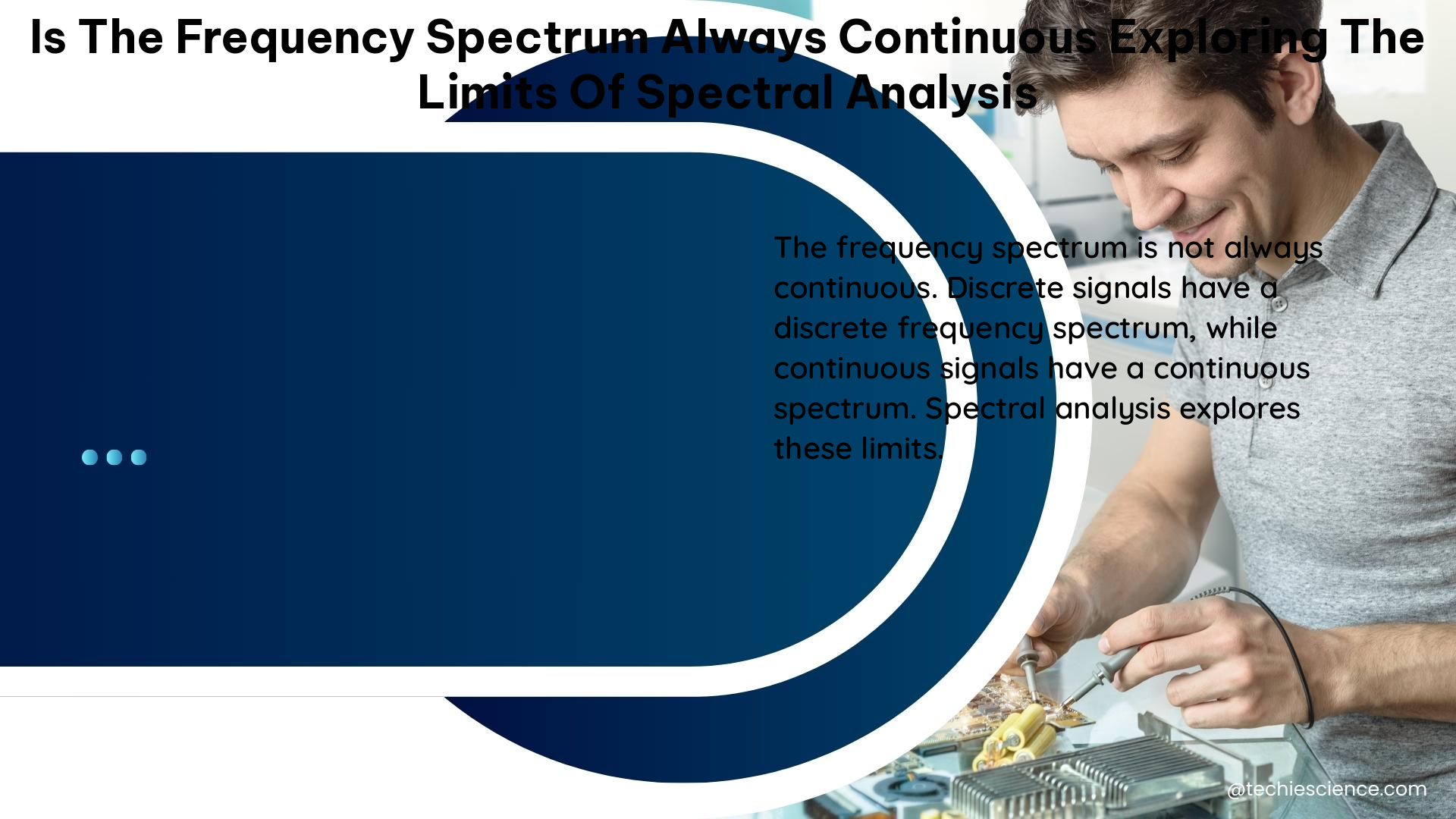 is the frequency spectrum always continuous exploring the limits of spectral analysis