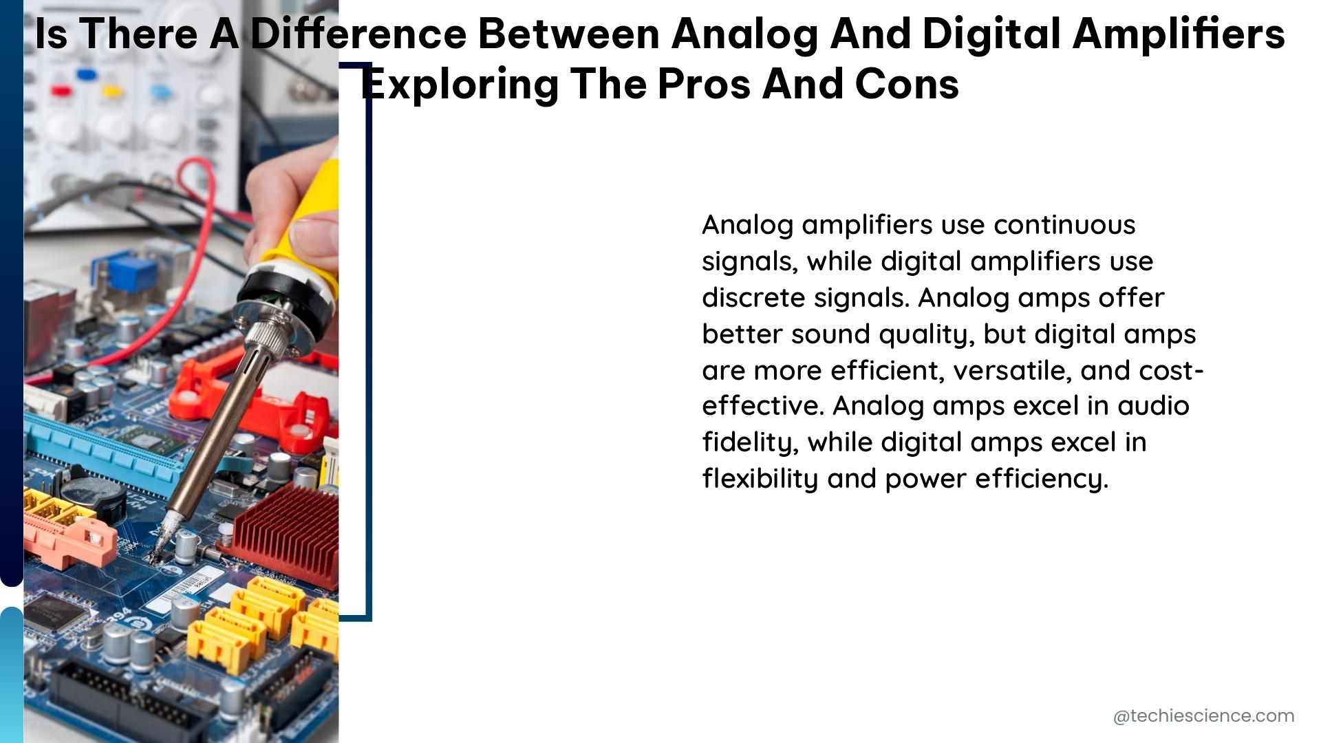 is there a difference between analog and digital amplifiers exploring the pros and cons