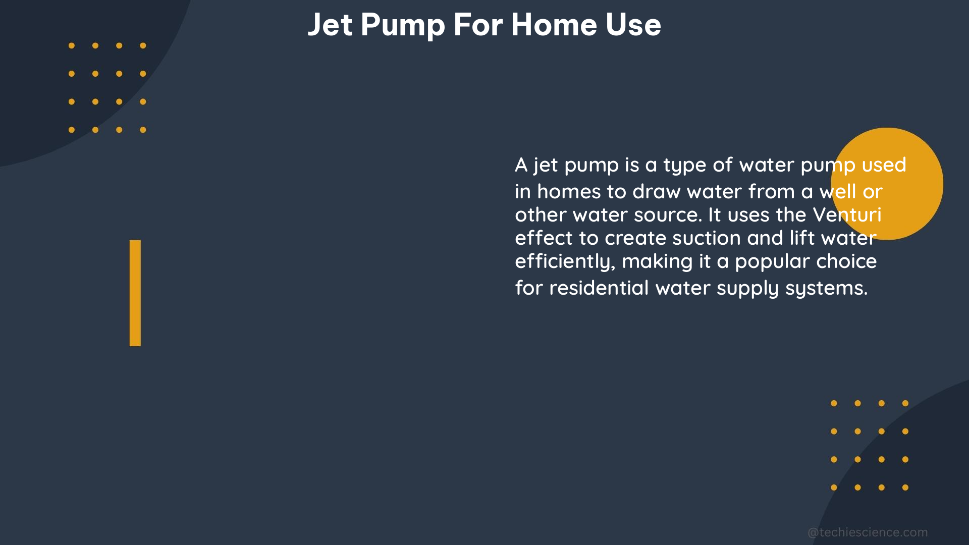 jet pump for home use