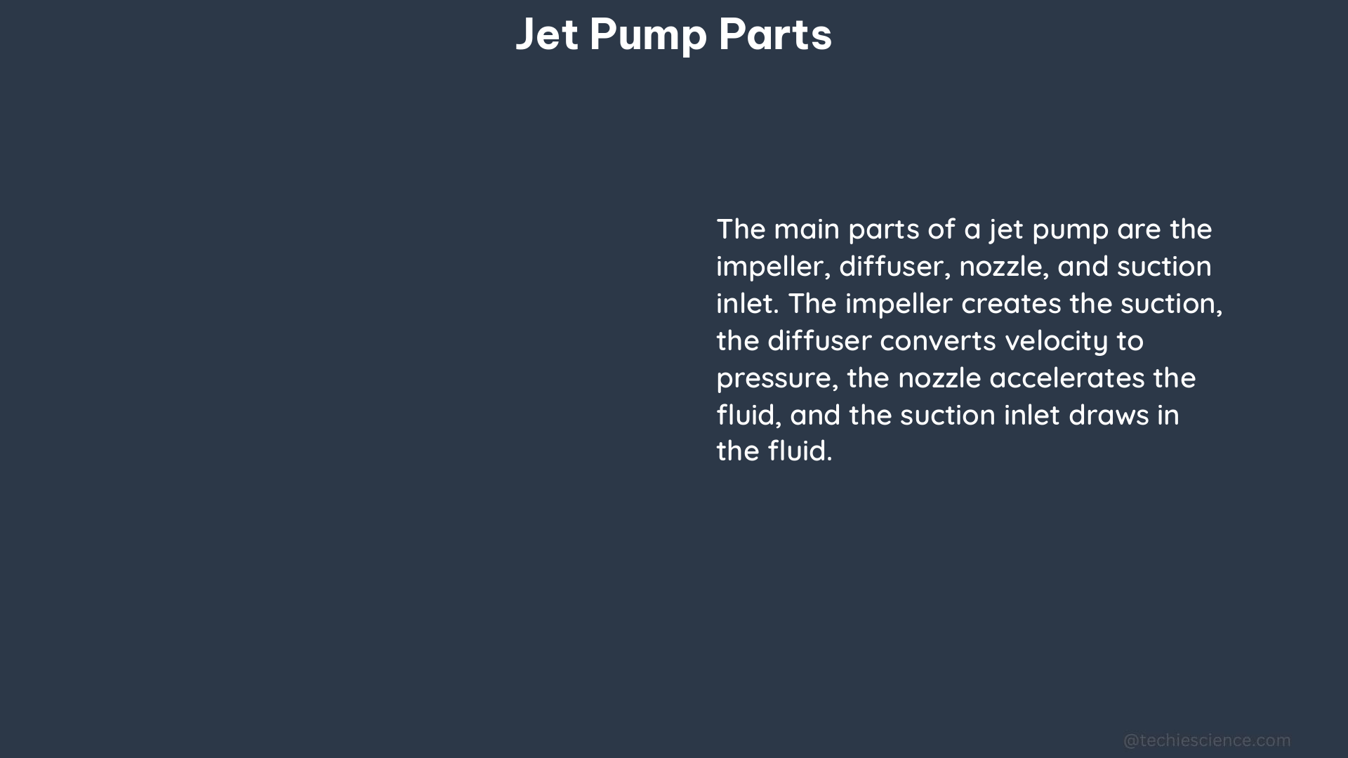 jet pump parts