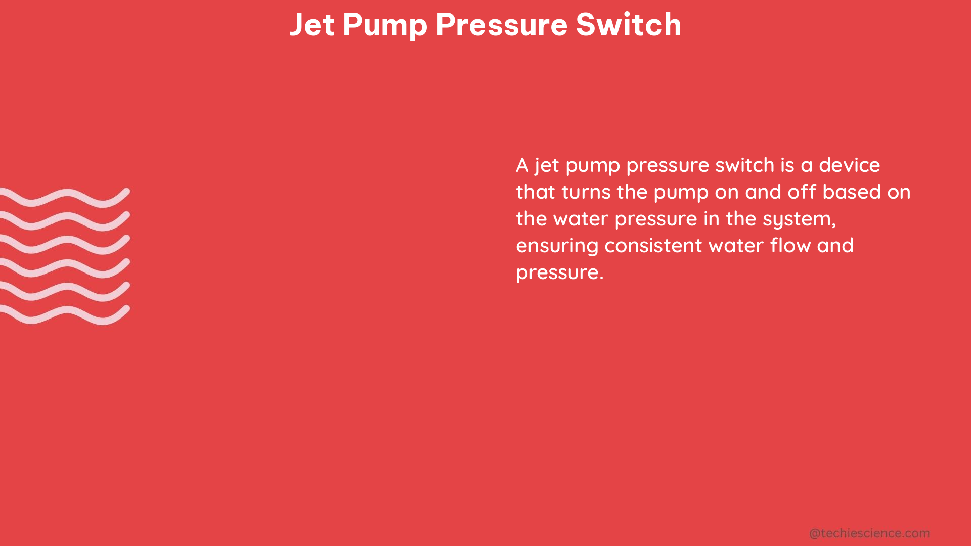 jet pump pressure switch