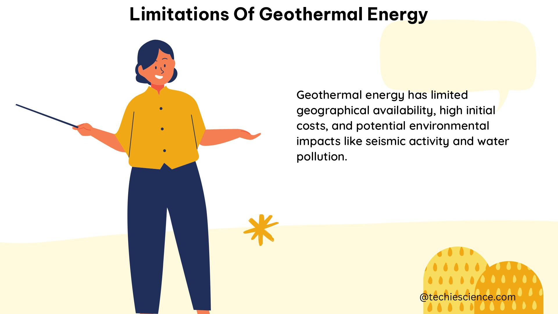 limitations of geothermal energy