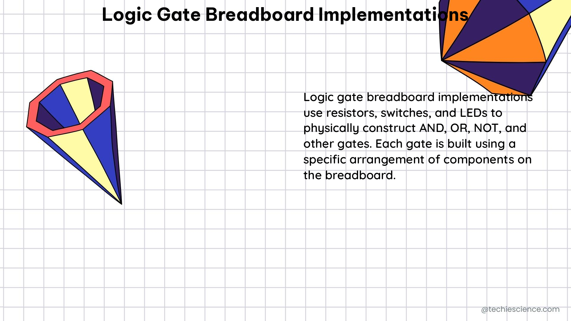 logic gate breadboard implementations