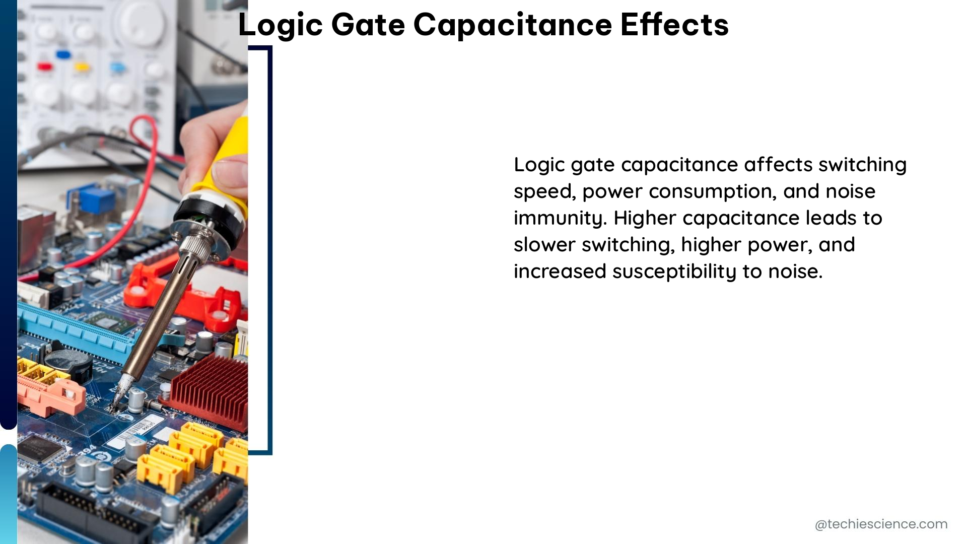 logic gate capacitance effects