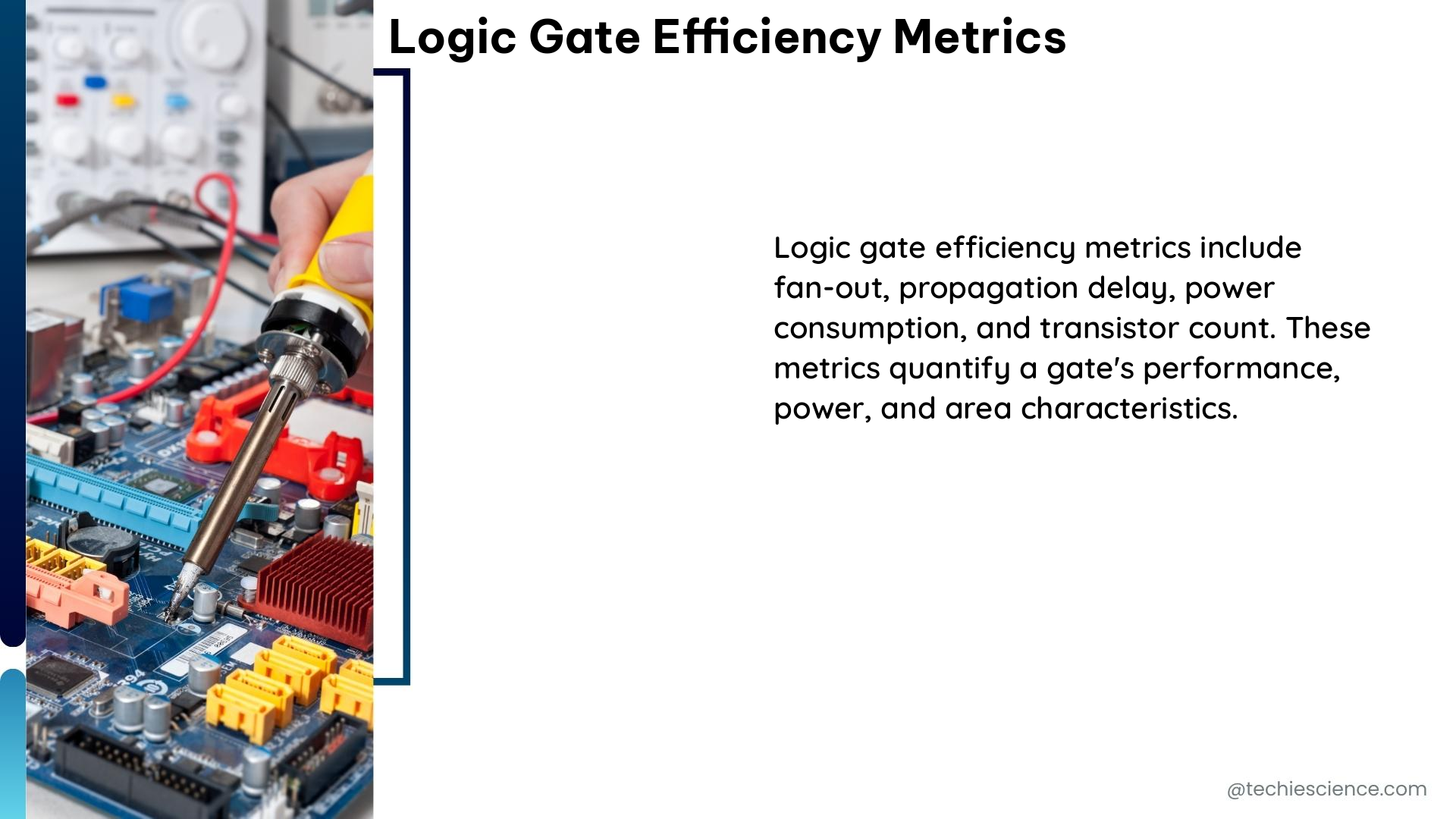 logic gate efficiency metrics