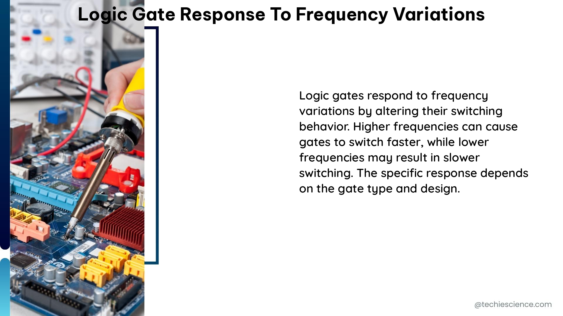 logic gate response to frequency variations