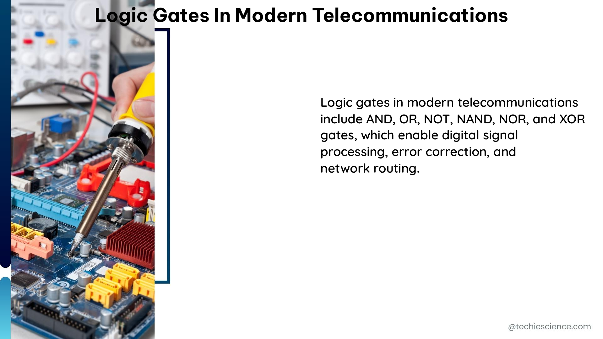 logic gates in modern telecommunications