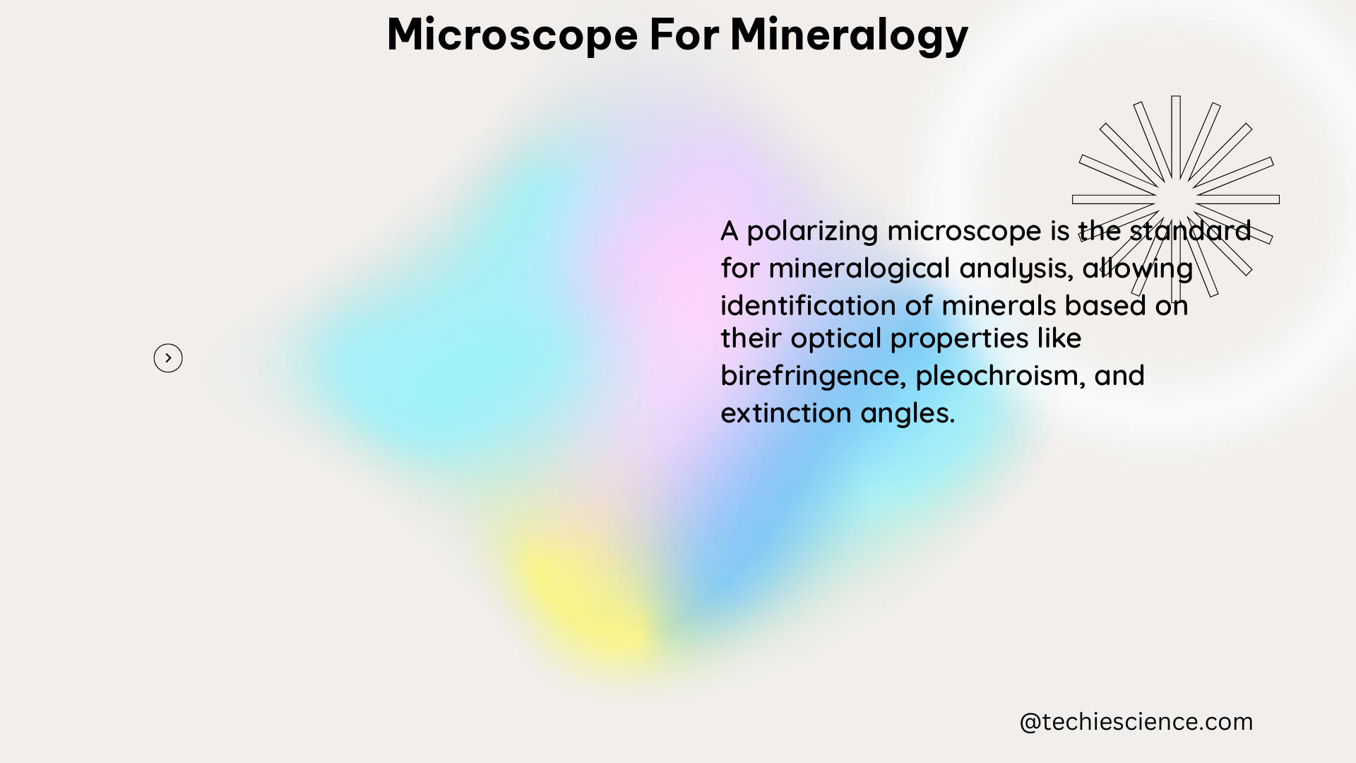 microscope for mineralogy