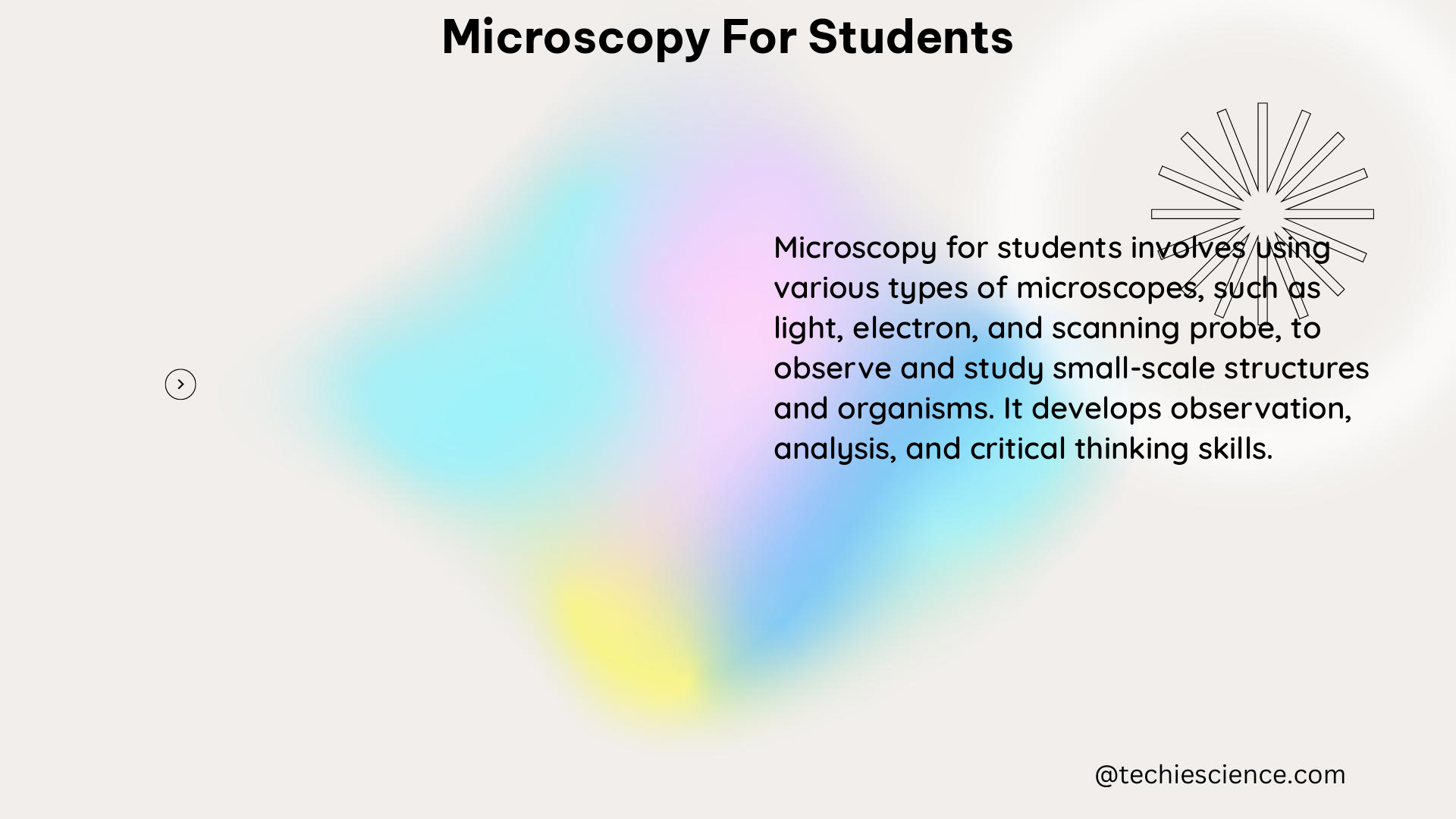 microscopy for students