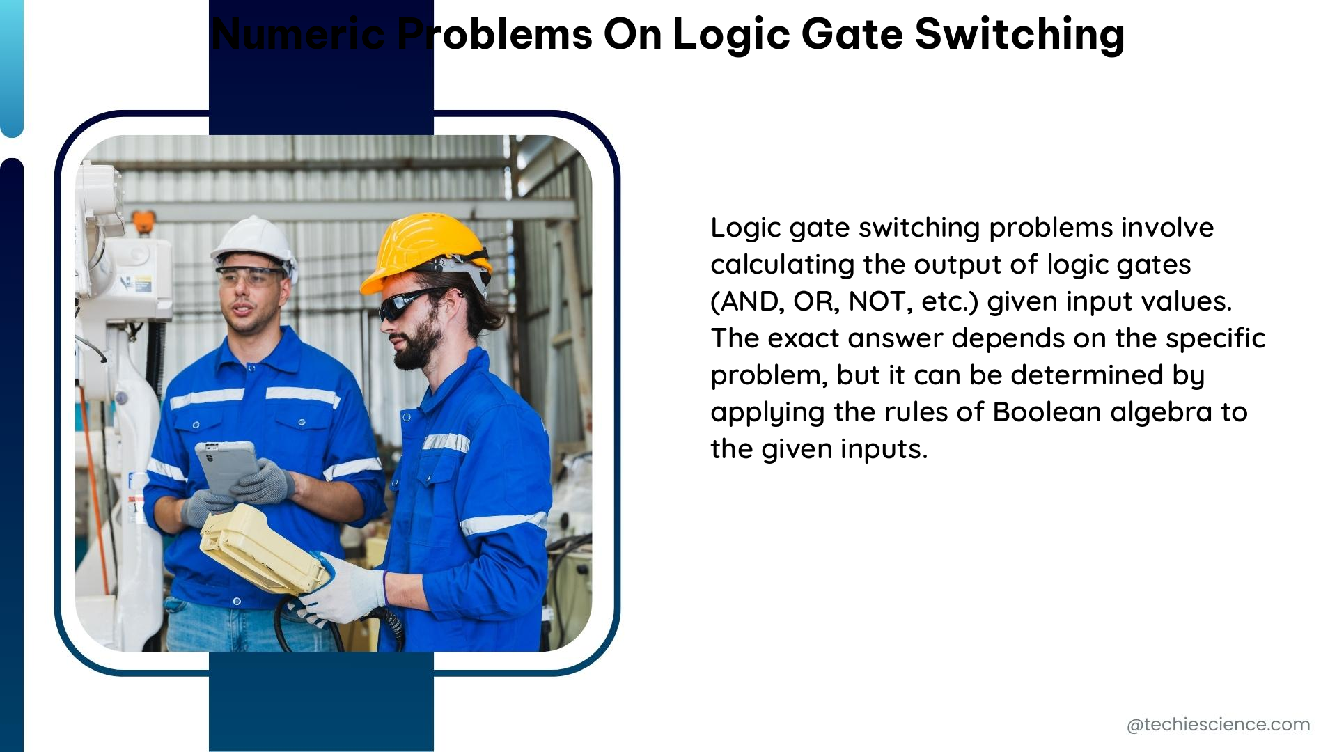 numeric problems on logic gate switching