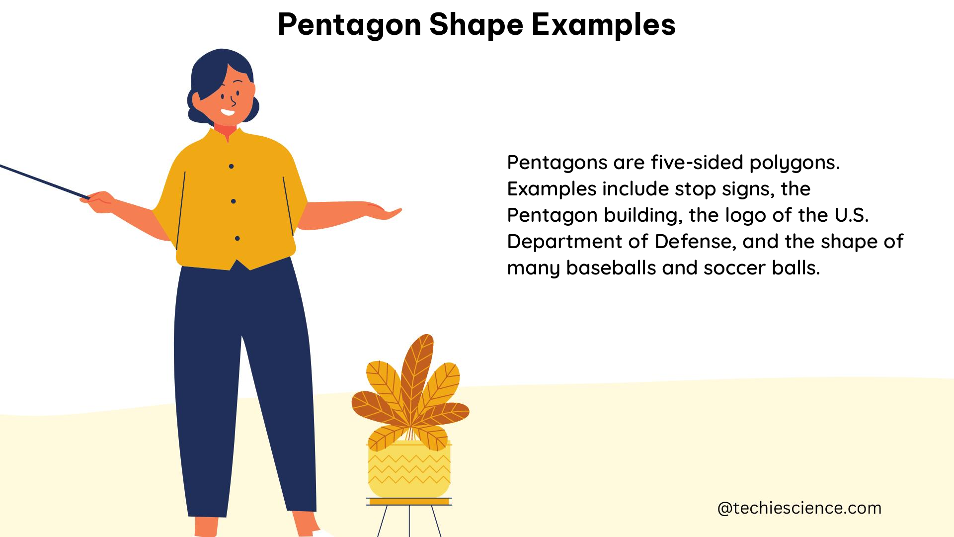 pentagon shape examples