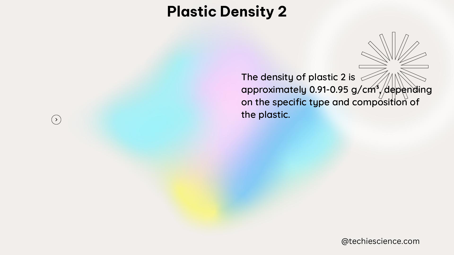 plastic density 2