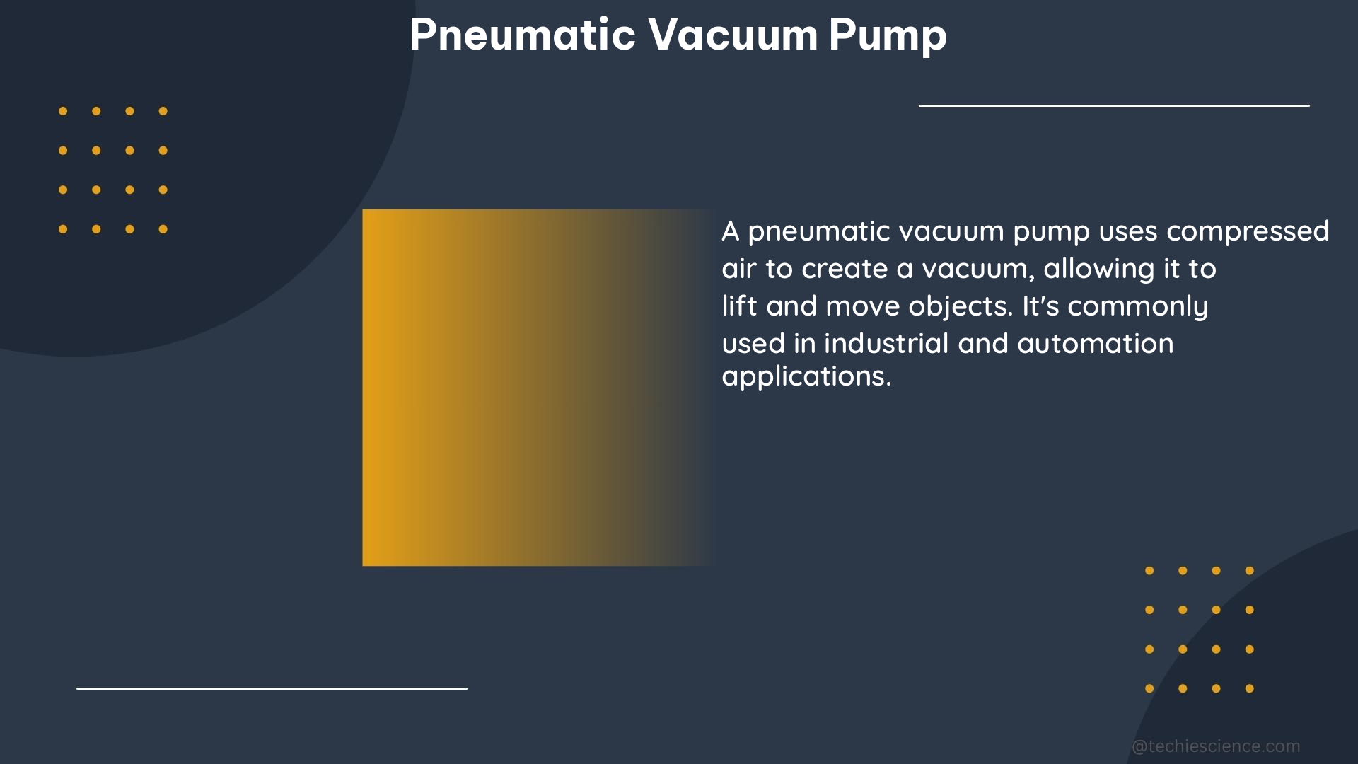 pneumatic vacuum pump