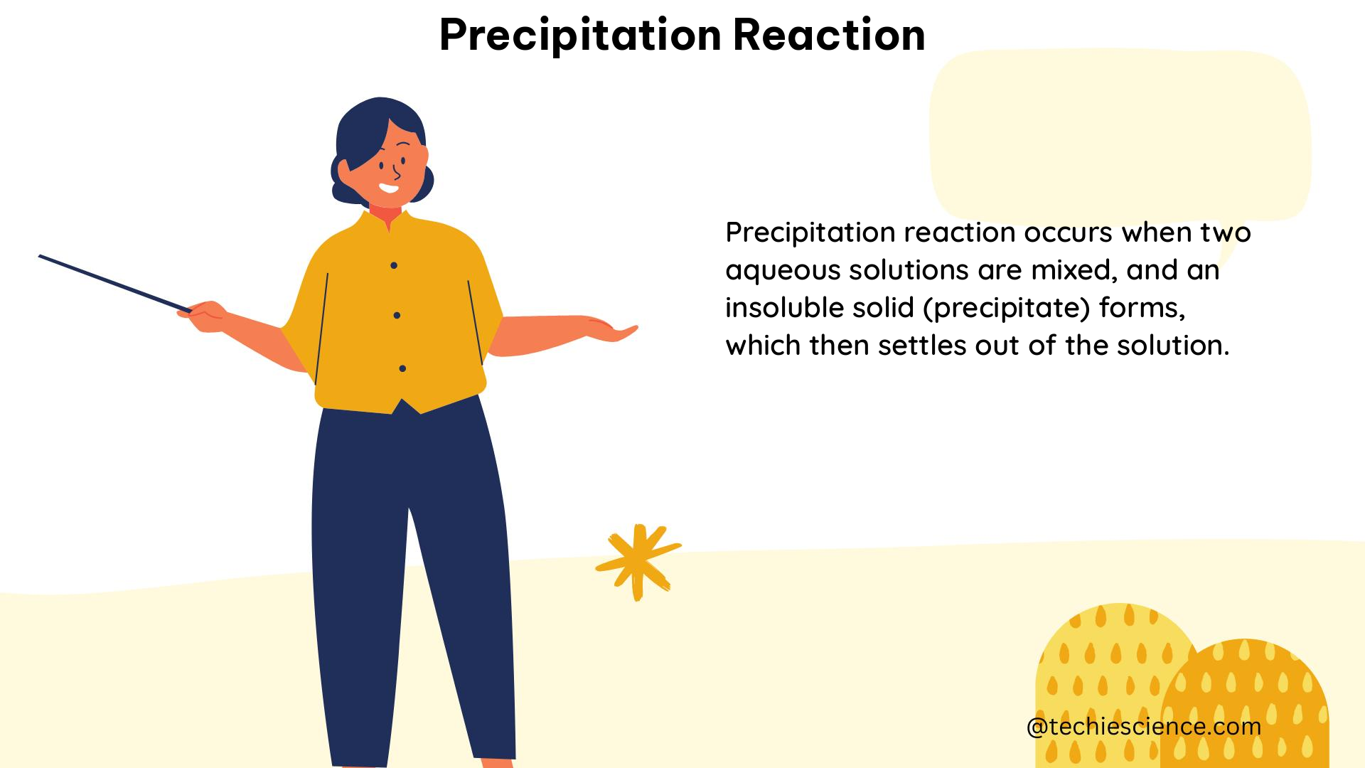 precipitation reaction