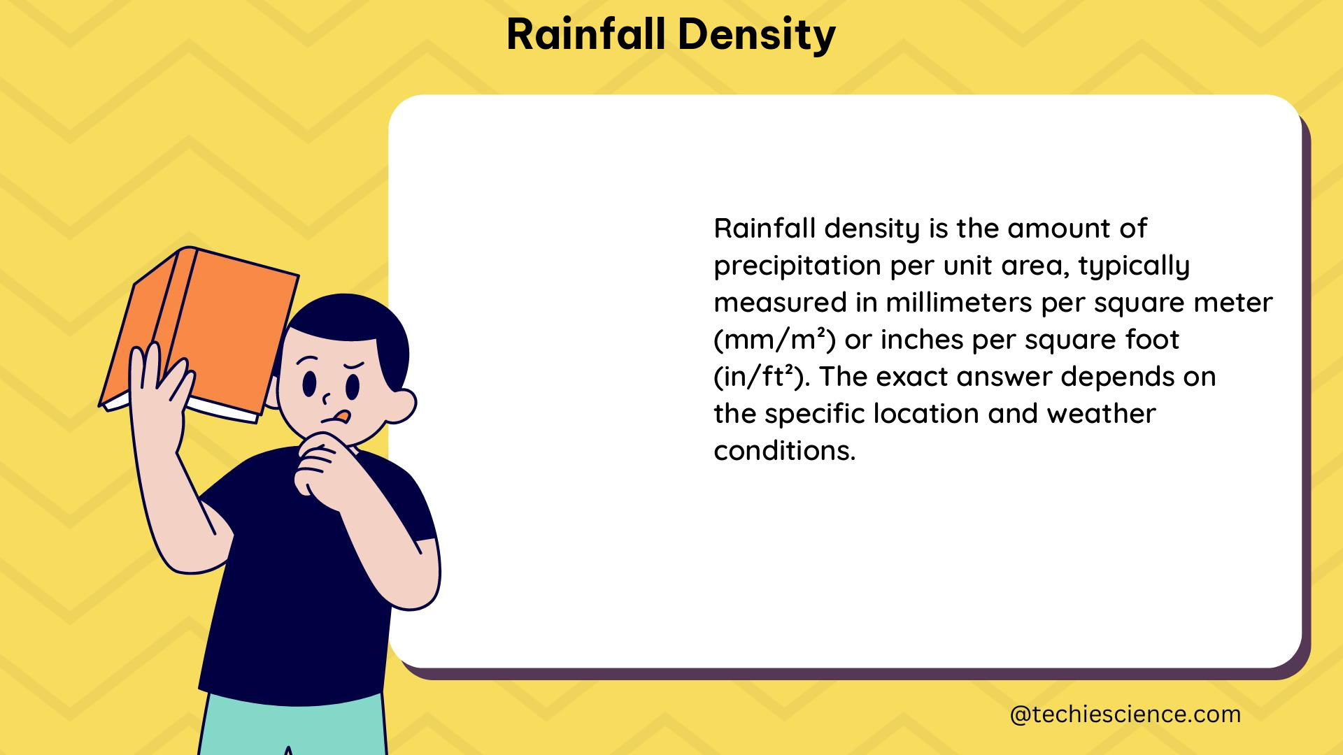 rainfall density