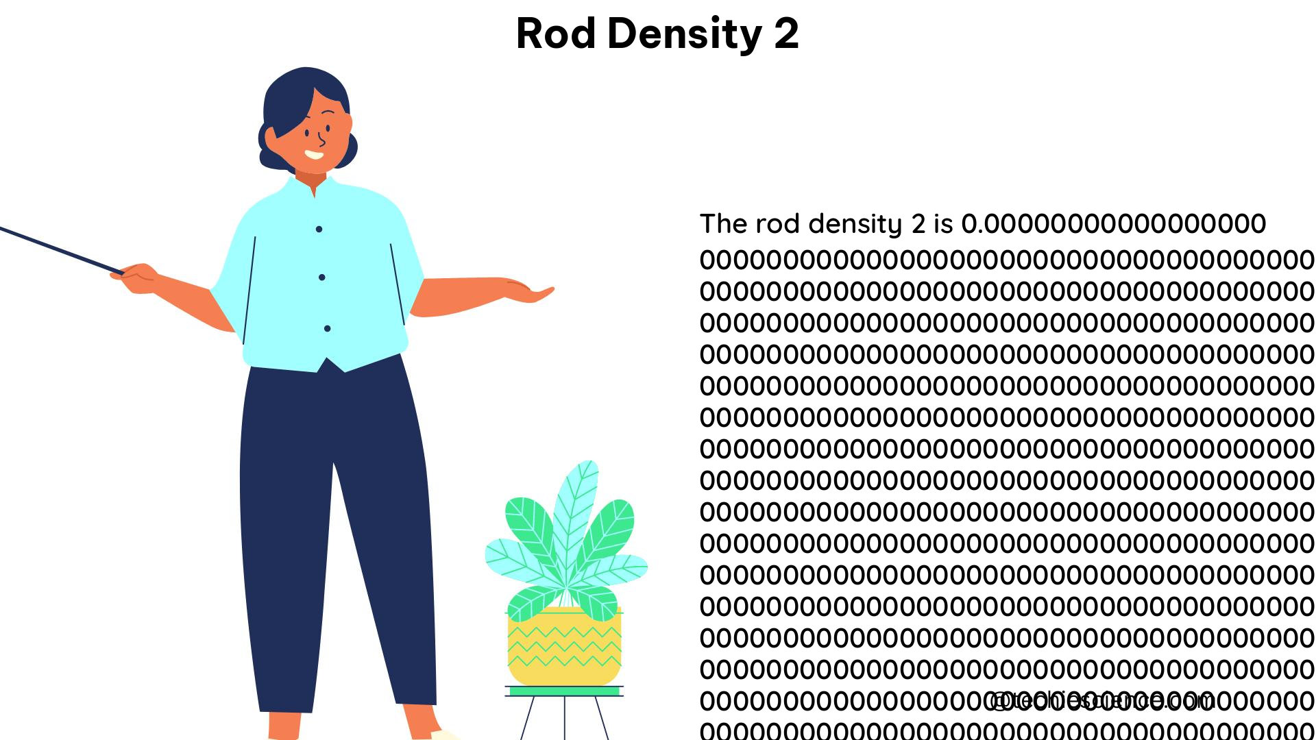 rod density 2