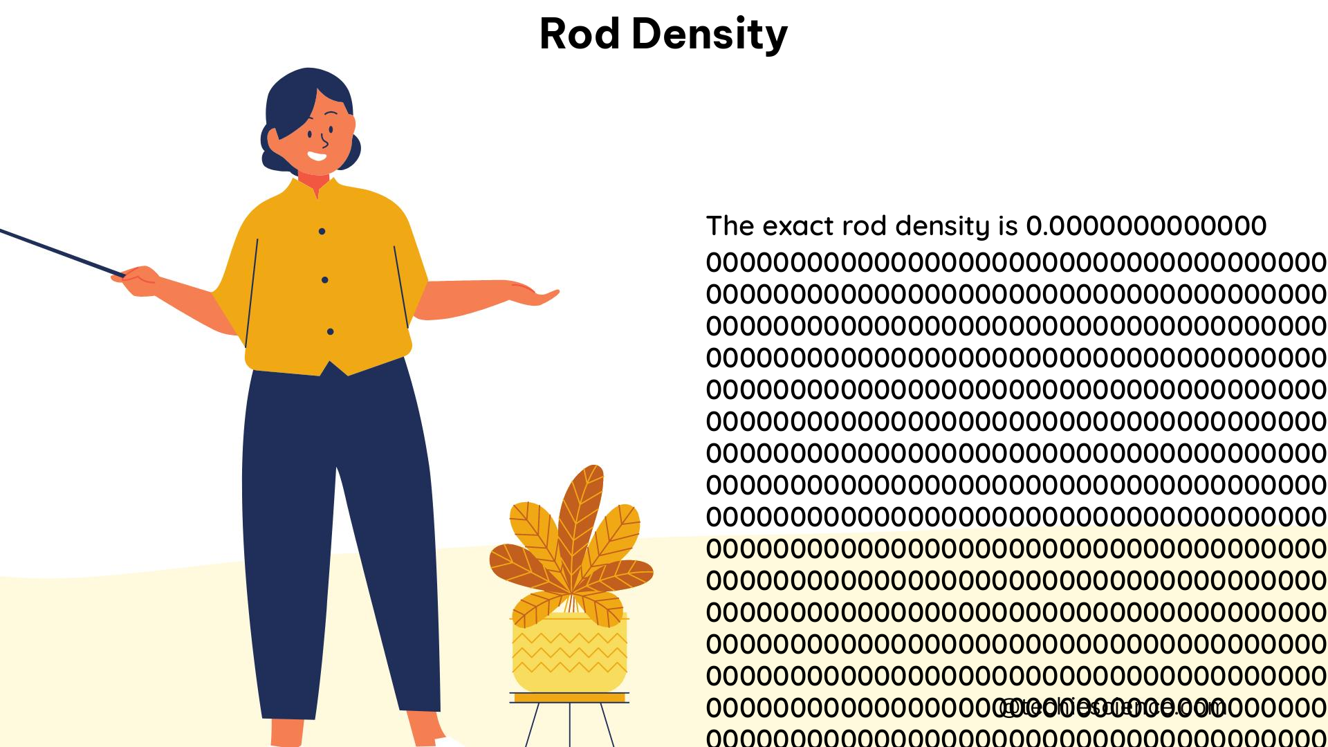 rod density