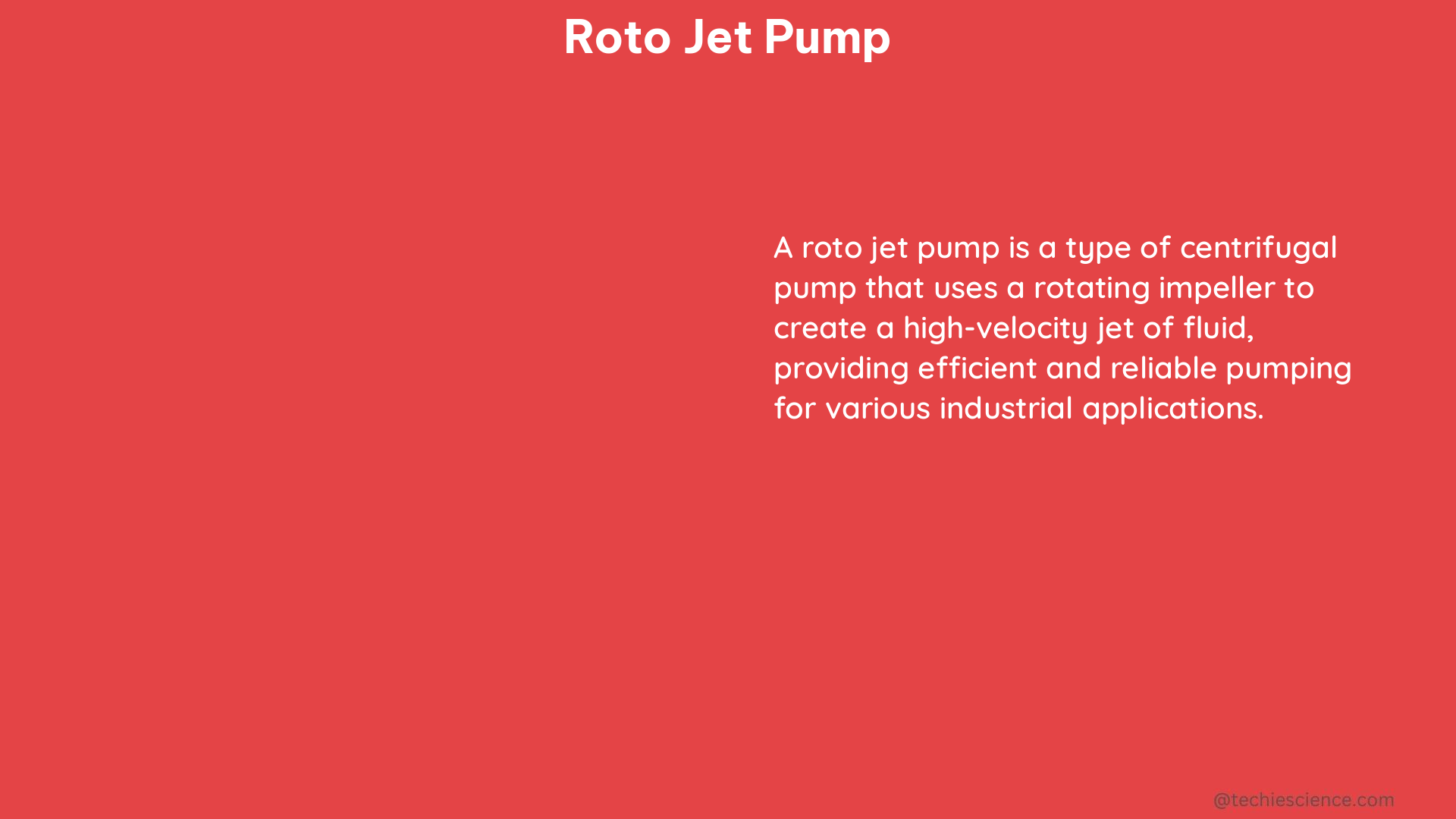 roto jet pump