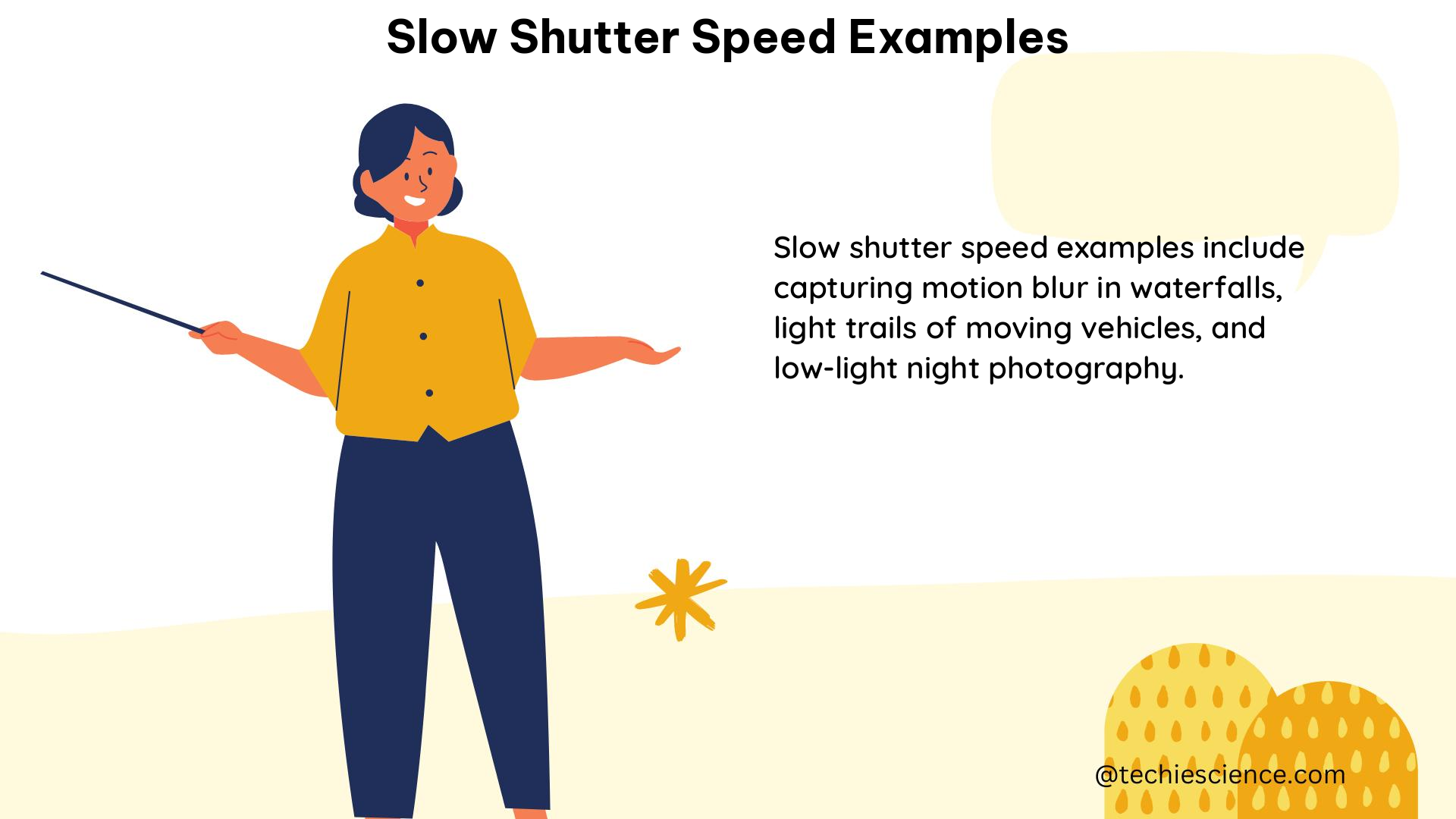 slow shutter speed